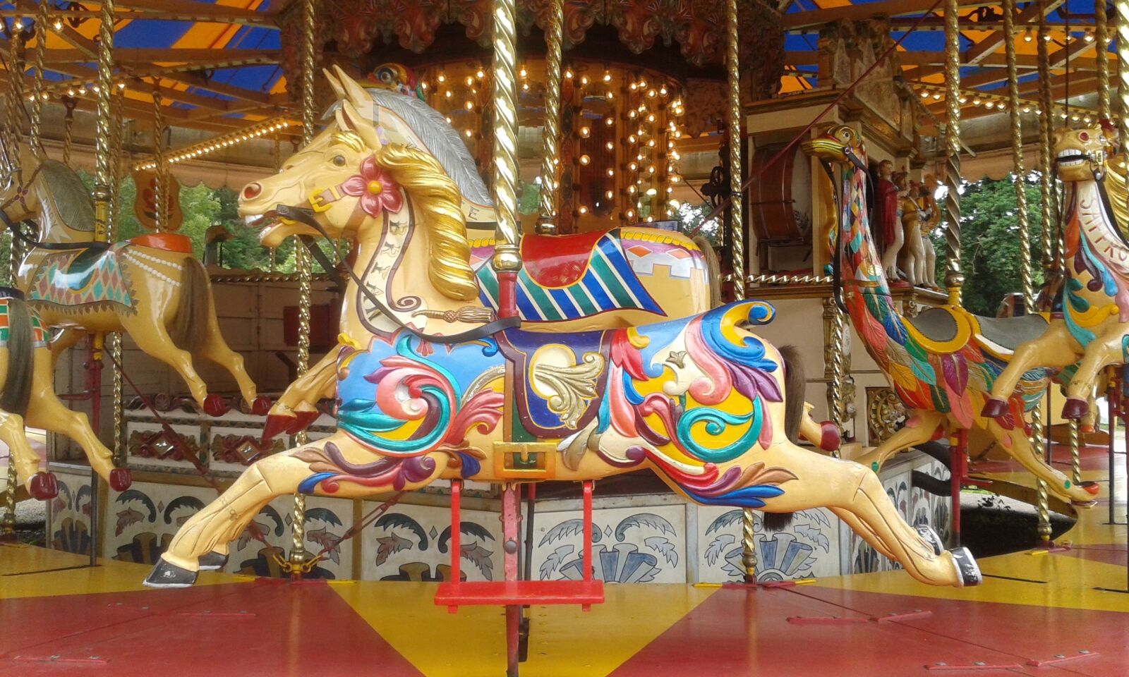 Samsung Galaxy Ace Style sample photo. Carousel horse, victorian carousel photography