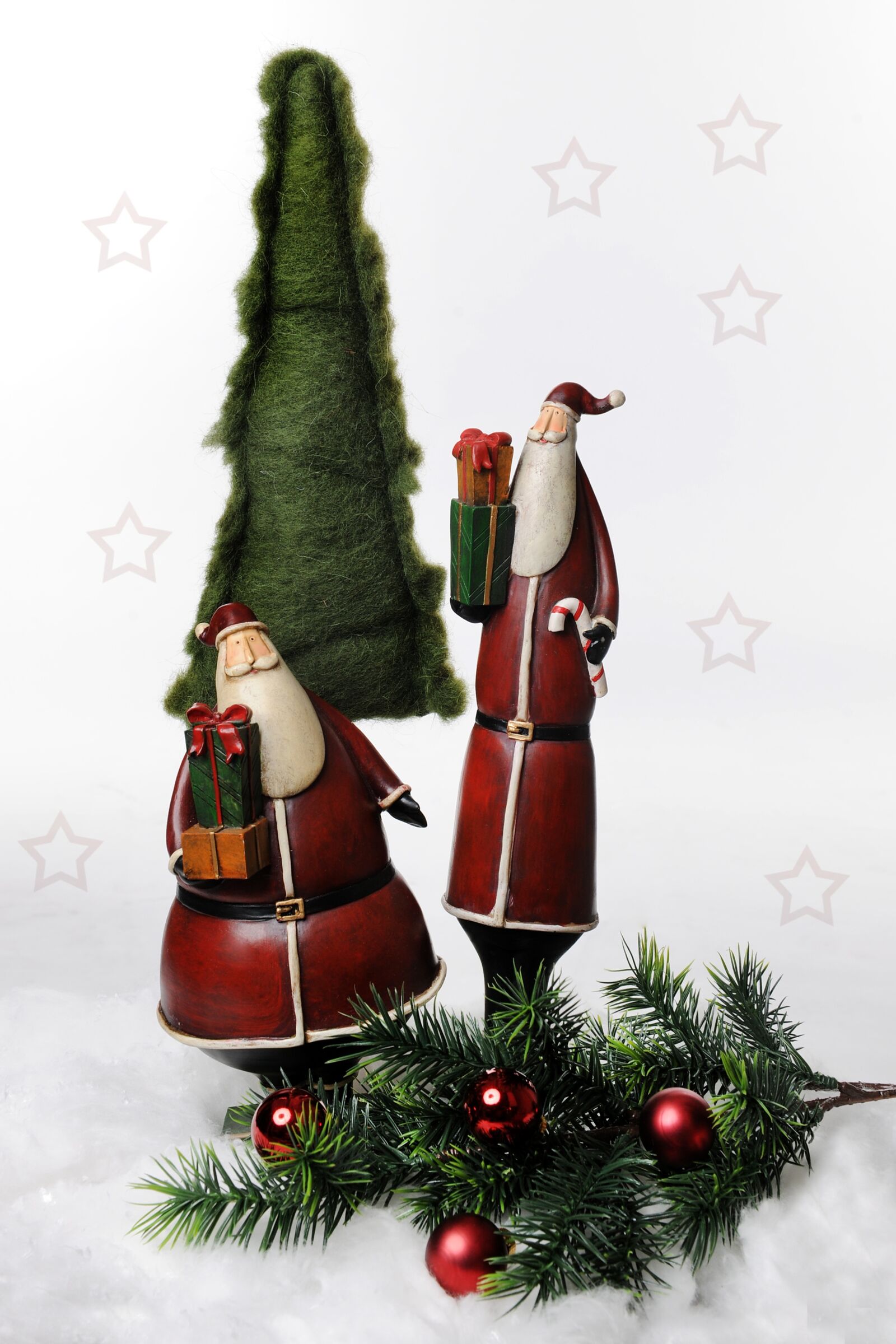 Nikon D3X sample photo. Christmas motif, santa clauses photography