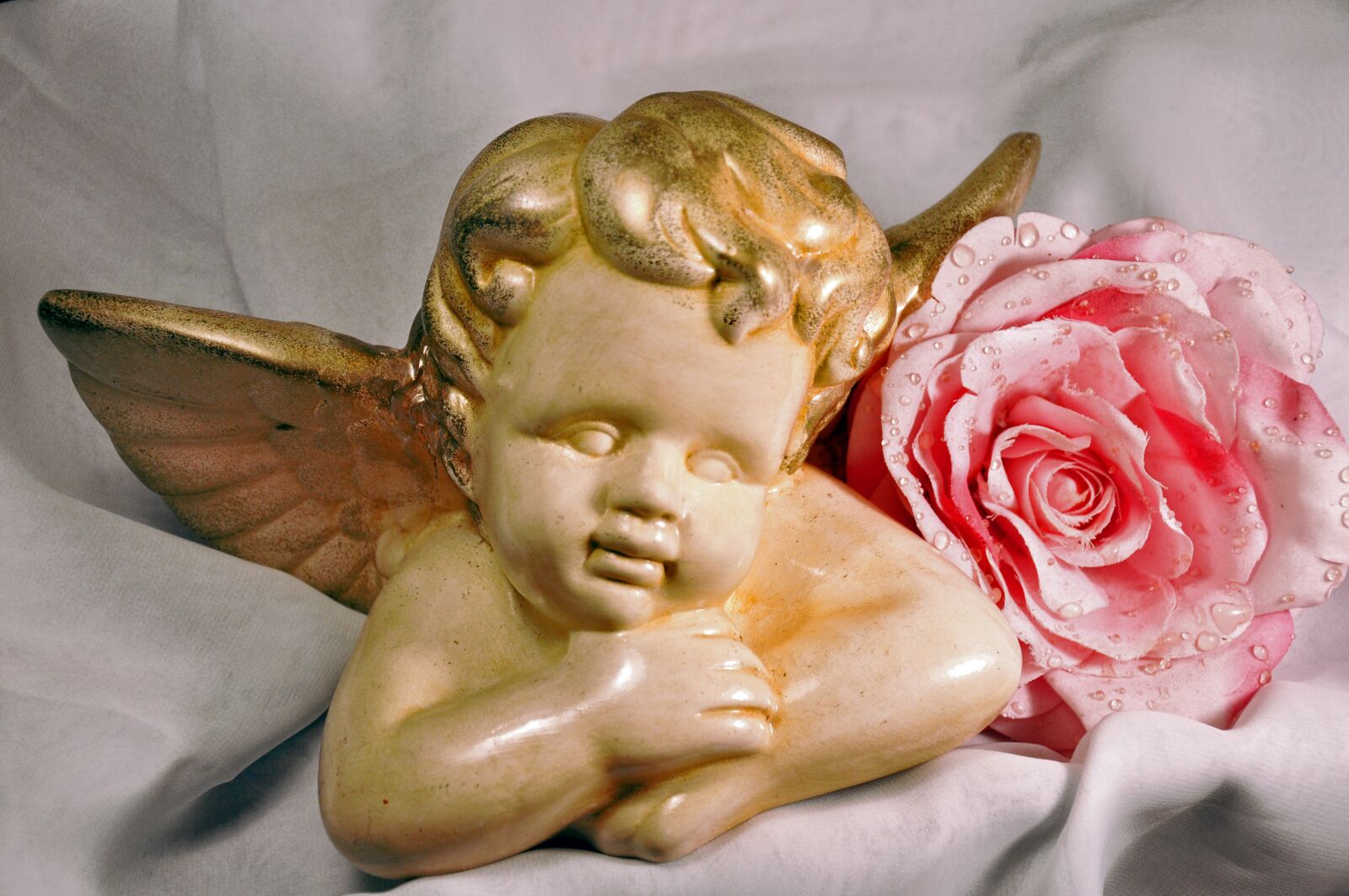 Nikon D90 sample photo. Angel, cherub, spirit photography