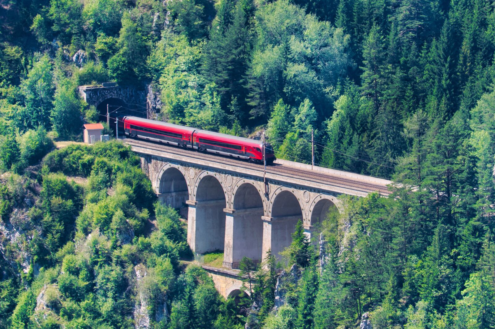 Nikon D5300 sample photo. Viaduct, railway, travel photography