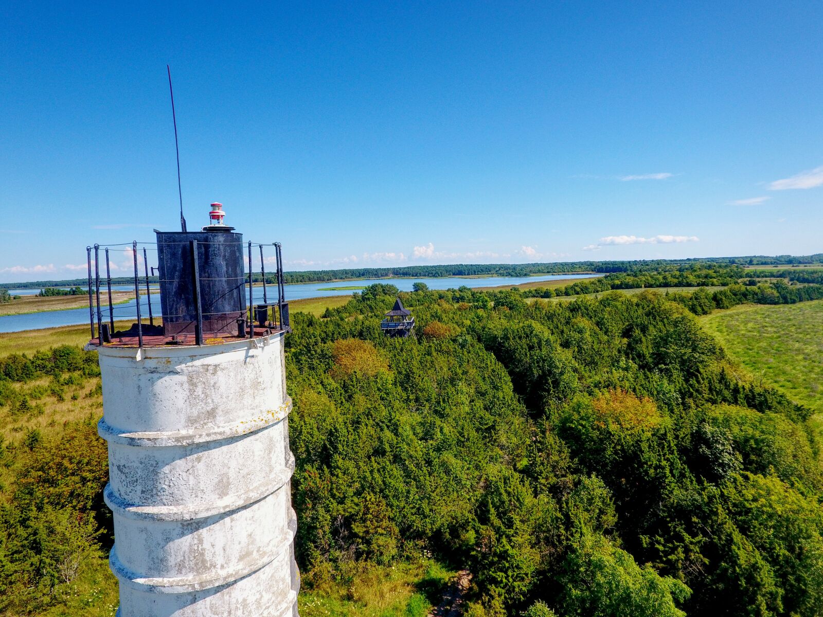 DJI FC330 sample photo. Lighthouse, nature, sea photography