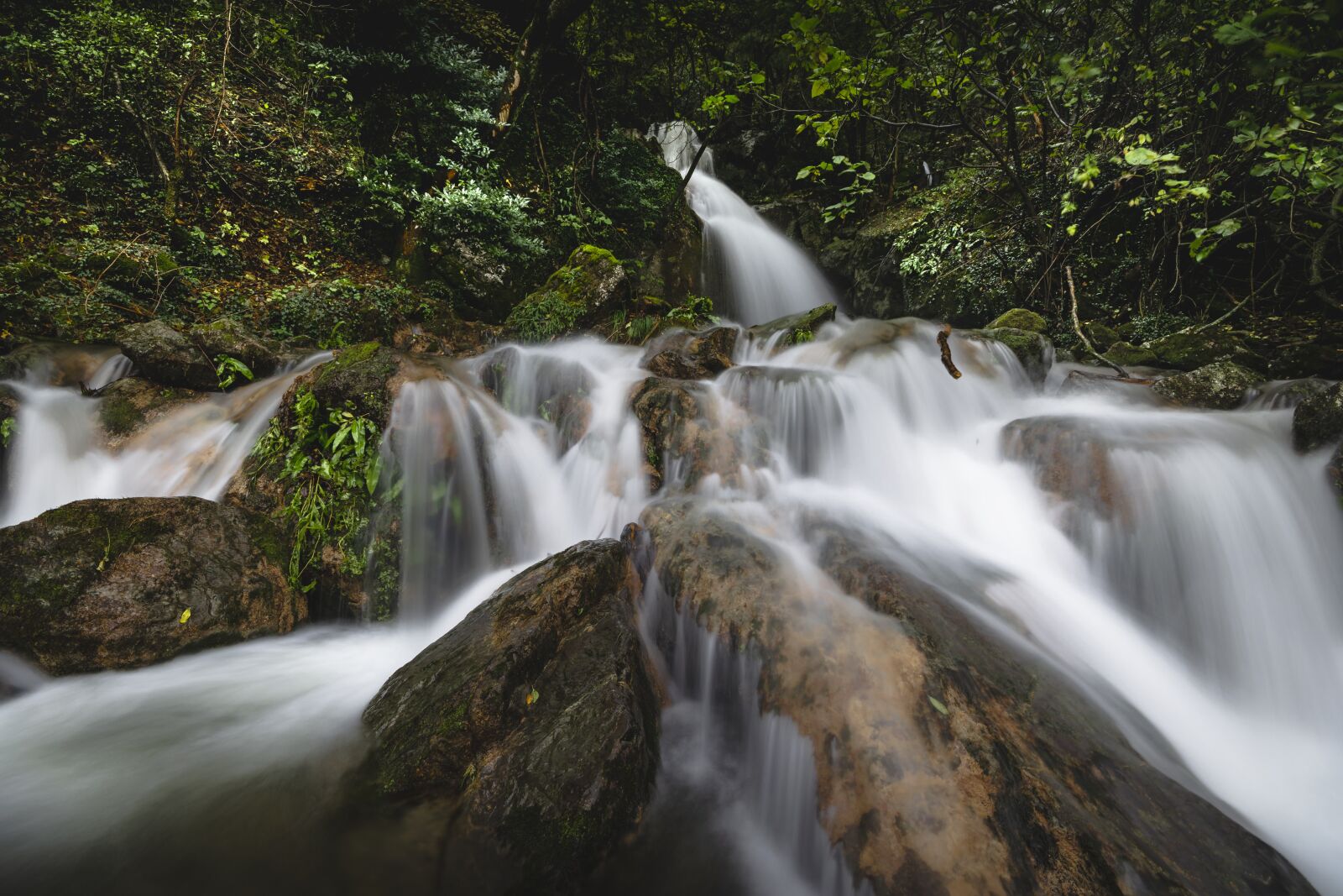 Nikon D5200 sample photo. Waterfall, italy, water photography