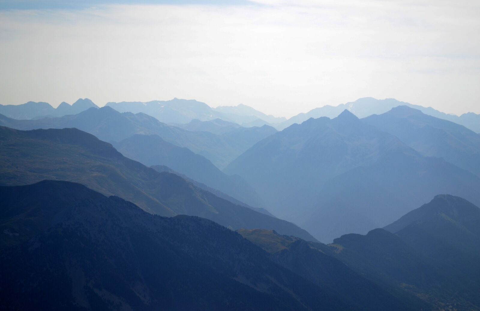 Nikon D3100 sample photo. The pyrenees, mountains, trek photography
