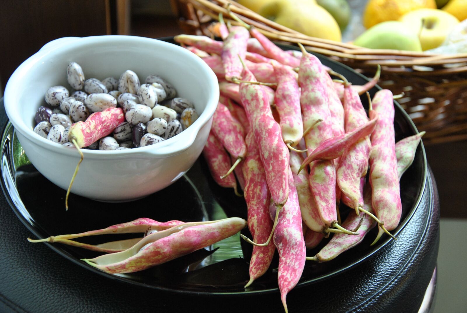 Nikon D3000 sample photo. Beans, natural, vegan photography