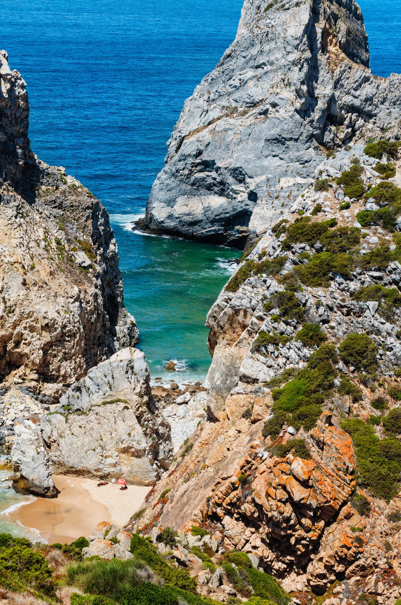 Nikon D5000 sample photo. Portugal, sintra, ocean photography