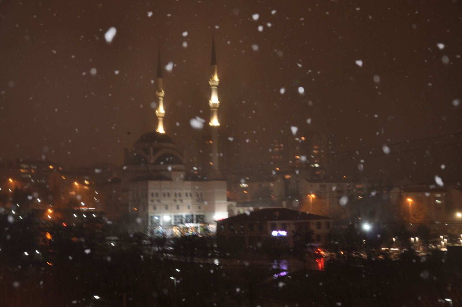 Nikon D90 sample photo. Winter, night, cami photography
