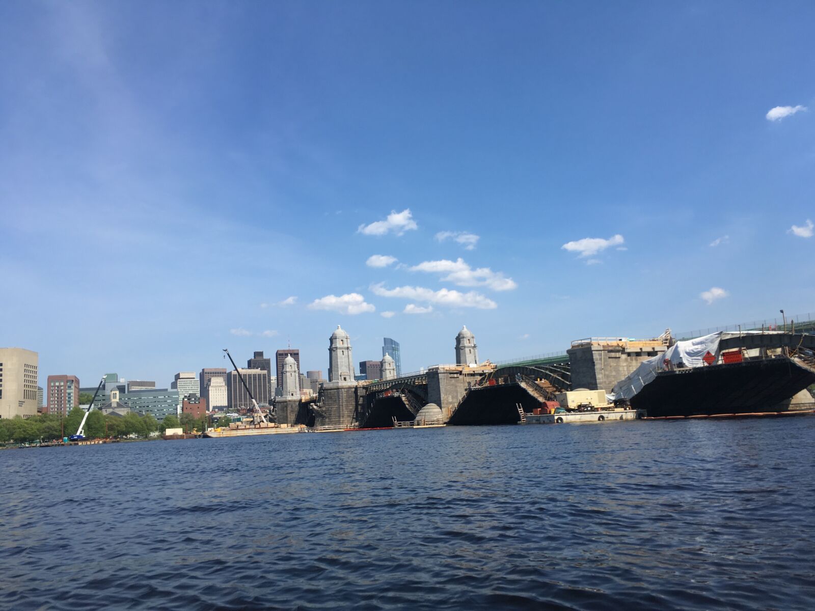 iPhone SE back camera 4.15mm f/2.2 sample photo. Kayaking, boston, downtown photography