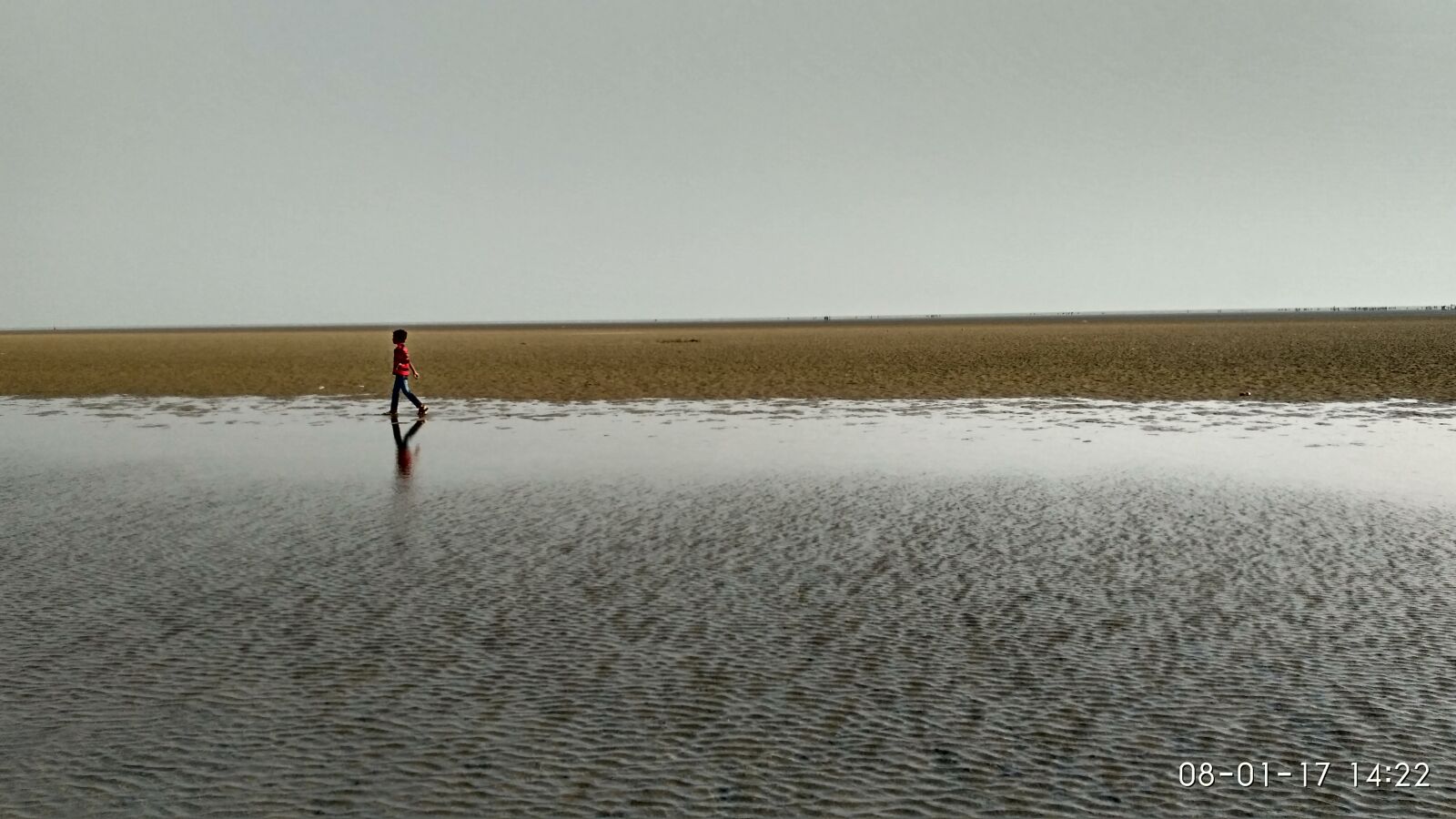 Xiaomi Redmi 3S sample photo. Beach, reflection photography