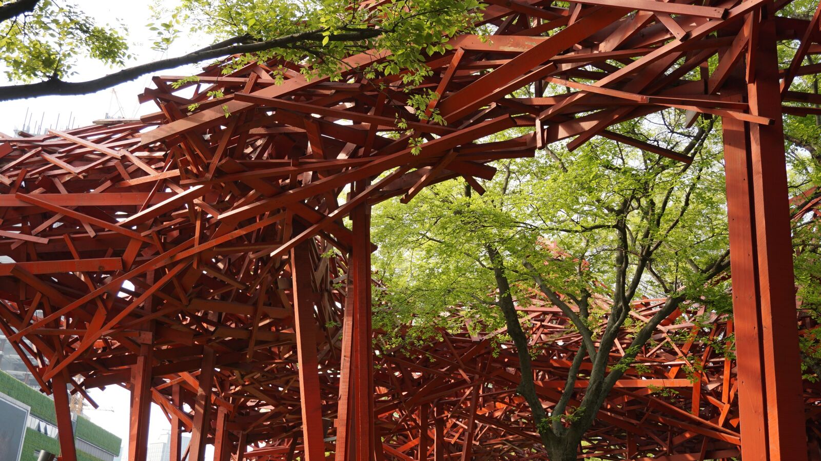 Sony a6000 sample photo. Sculpture park, sculpture, jing'an photography