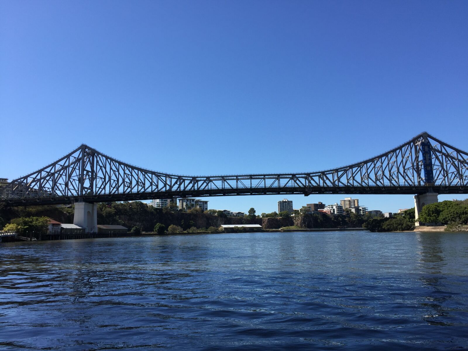 iPhone 6 Plus back camera 4.15mm f/2.2 sample photo. Story bridge, brisbane river photography