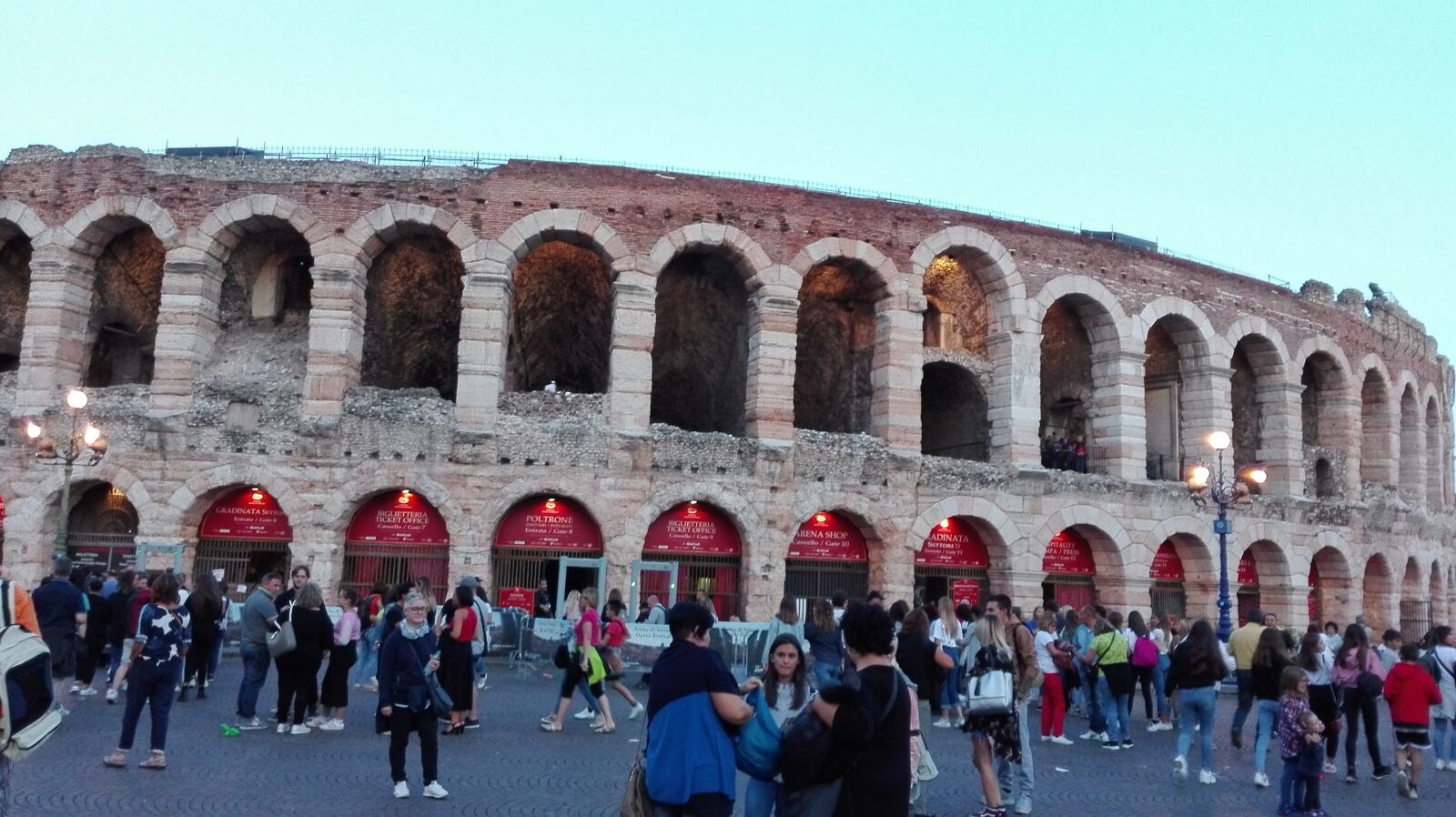 HUAWEI P8 Lite sample photo. Verona, arena, amphitheatre photography