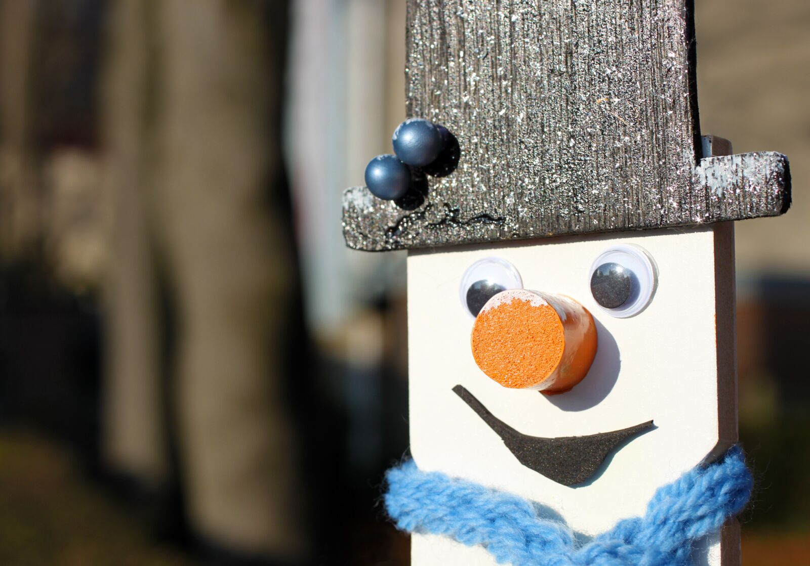 Canon EOS 500D (EOS Rebel T1i / EOS Kiss X3) sample photo. Snowman, snow, scarf photography