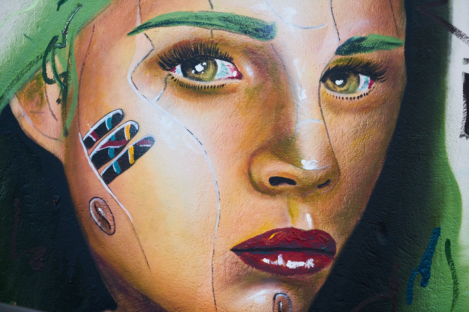 Sony a7R II sample photo. Graffiti, paint, drawing photography