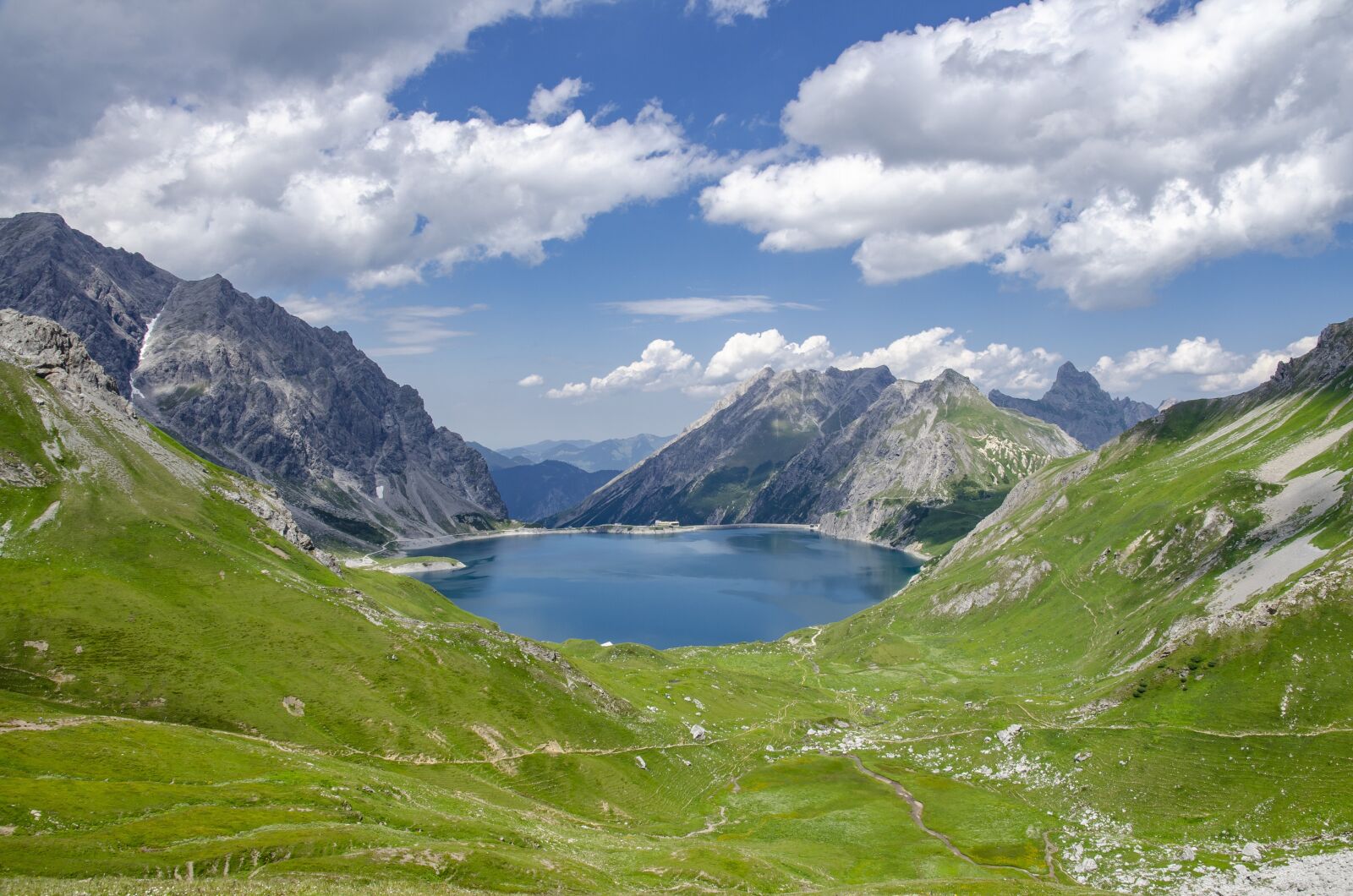 Nikon D5100 sample photo. Luenersee, gafalljoch, brandnertal photography
