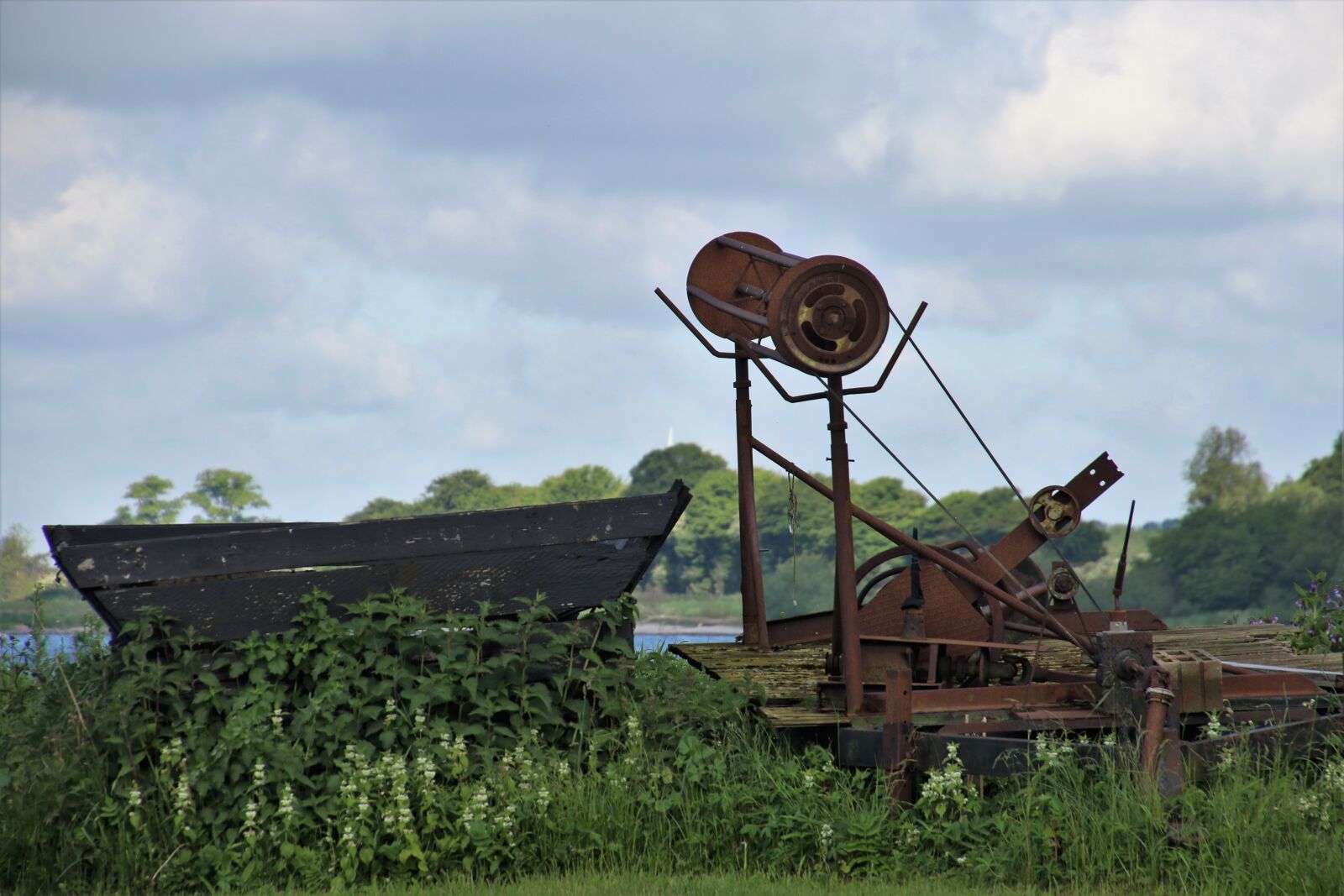Canon EOS 7D Mark II sample photo. Agricultural, machine, blue, blue photography