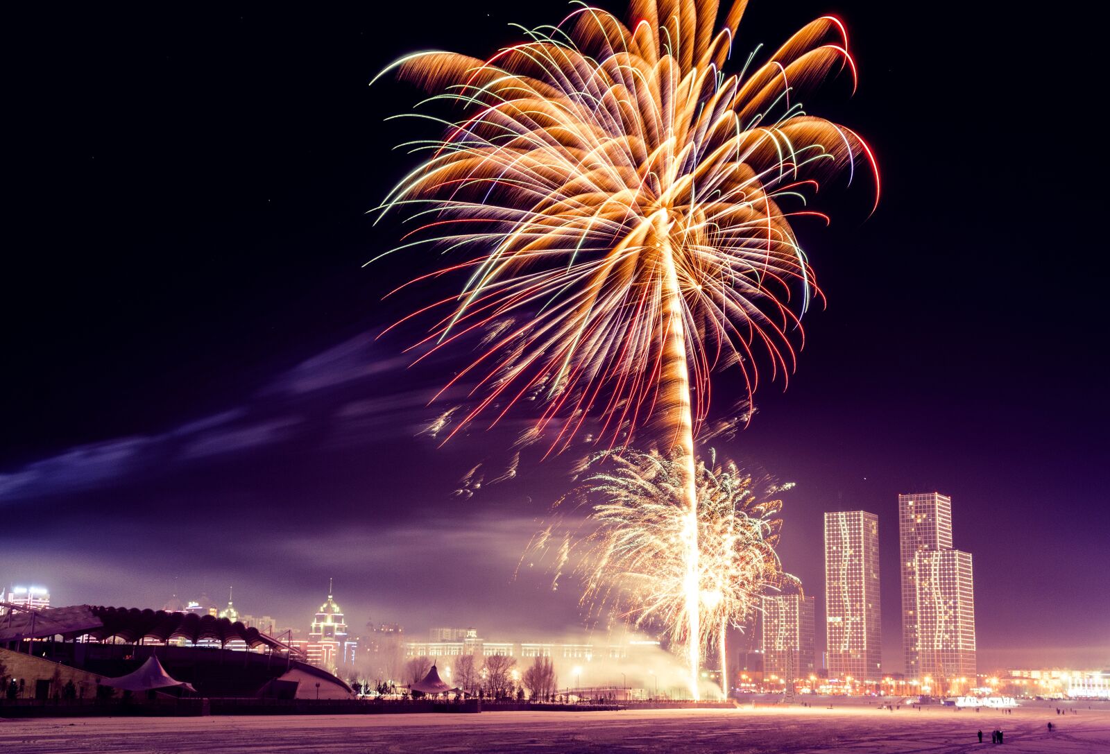 Nikon D5300 sample photo. Fireworks, bright, dark photography