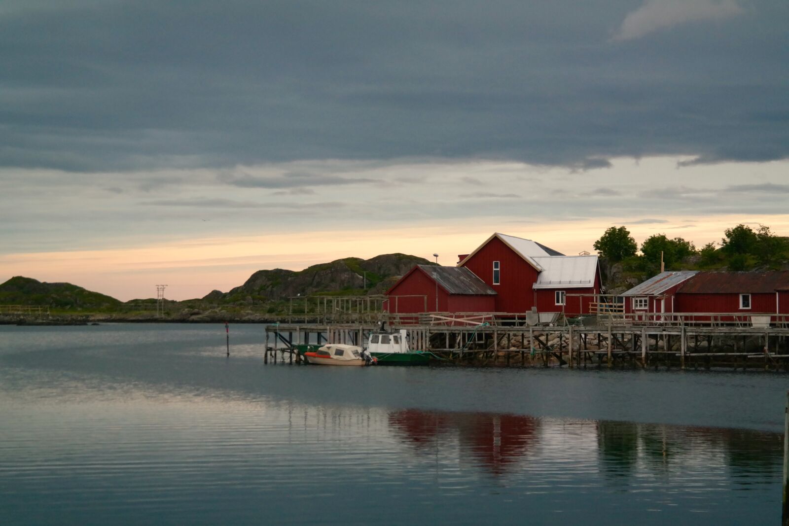 Samsung NX300 sample photo. Abendstimmung, norway, sea photography