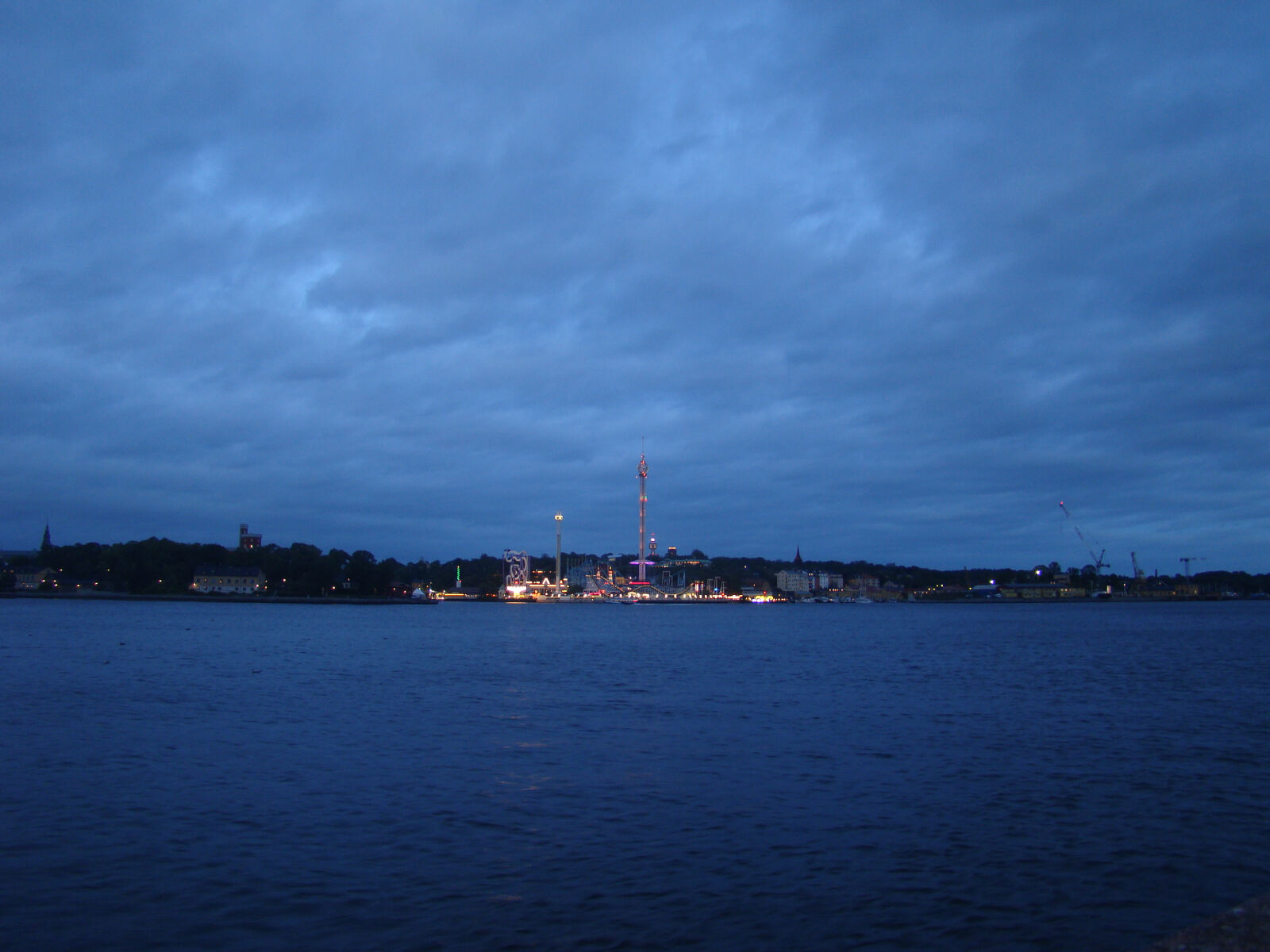 Sony Cyber-shot DSC-H50 sample photo. City, nature, night photography