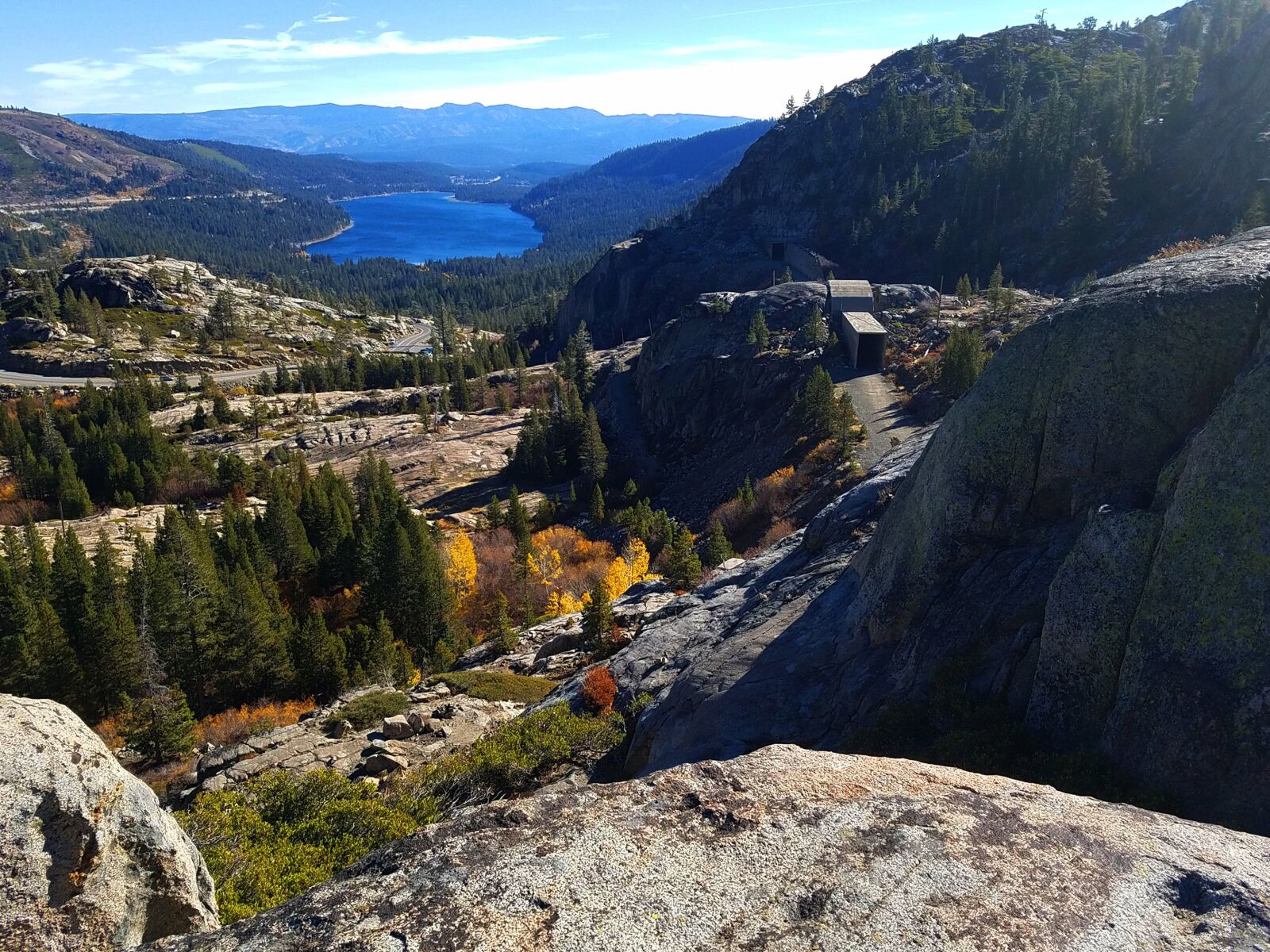 Samsung Galaxy S7 sample photo. Donner lake, fall, california photography
