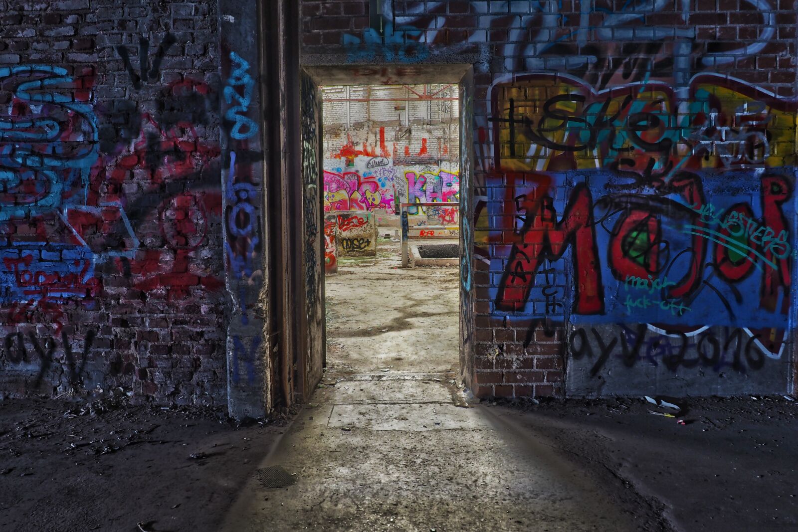 Olympus OM-D E-M10 sample photo. Lost places, factory, old photography