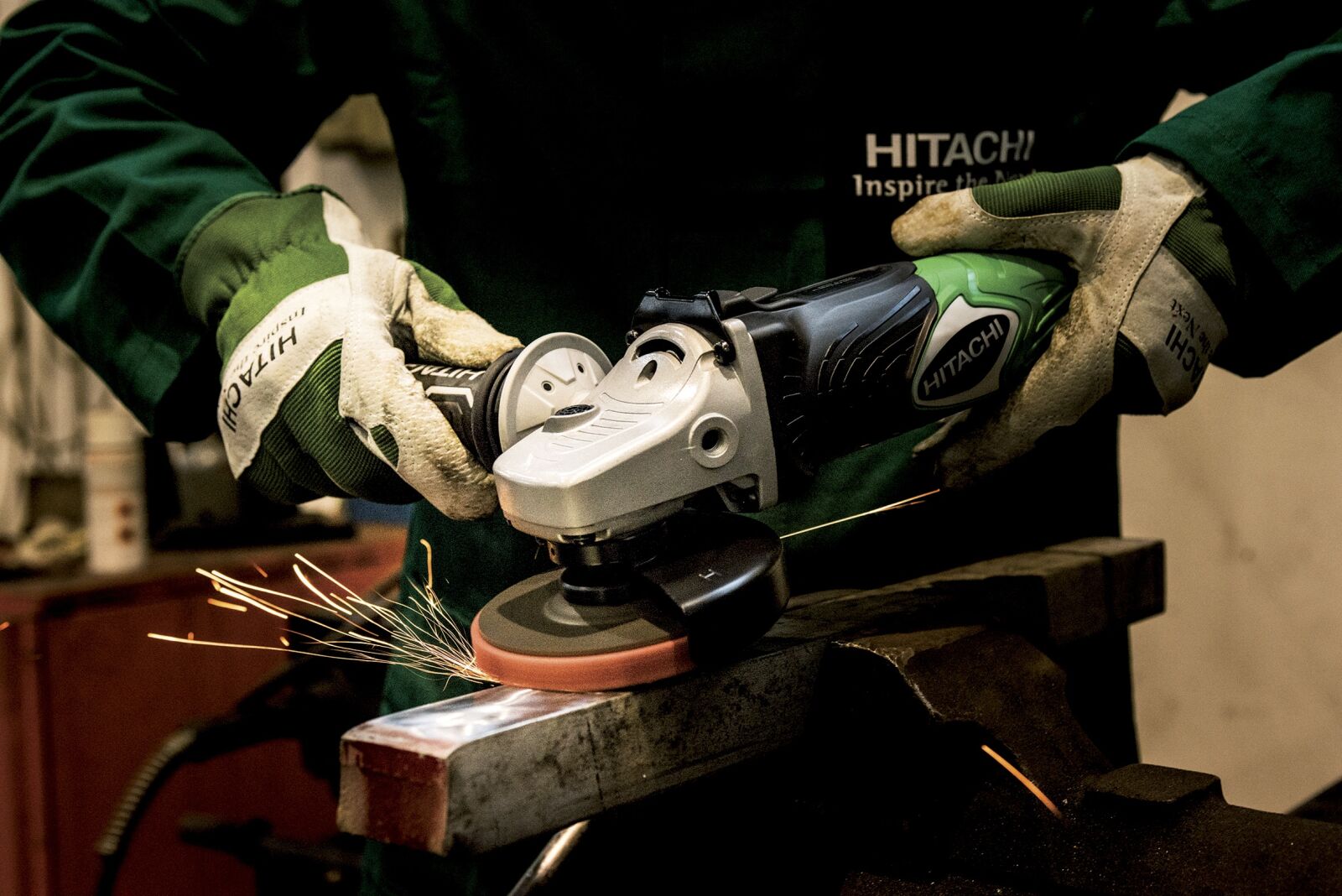 Nikon D800 sample photo. Grinder, hitachi, power tool photography