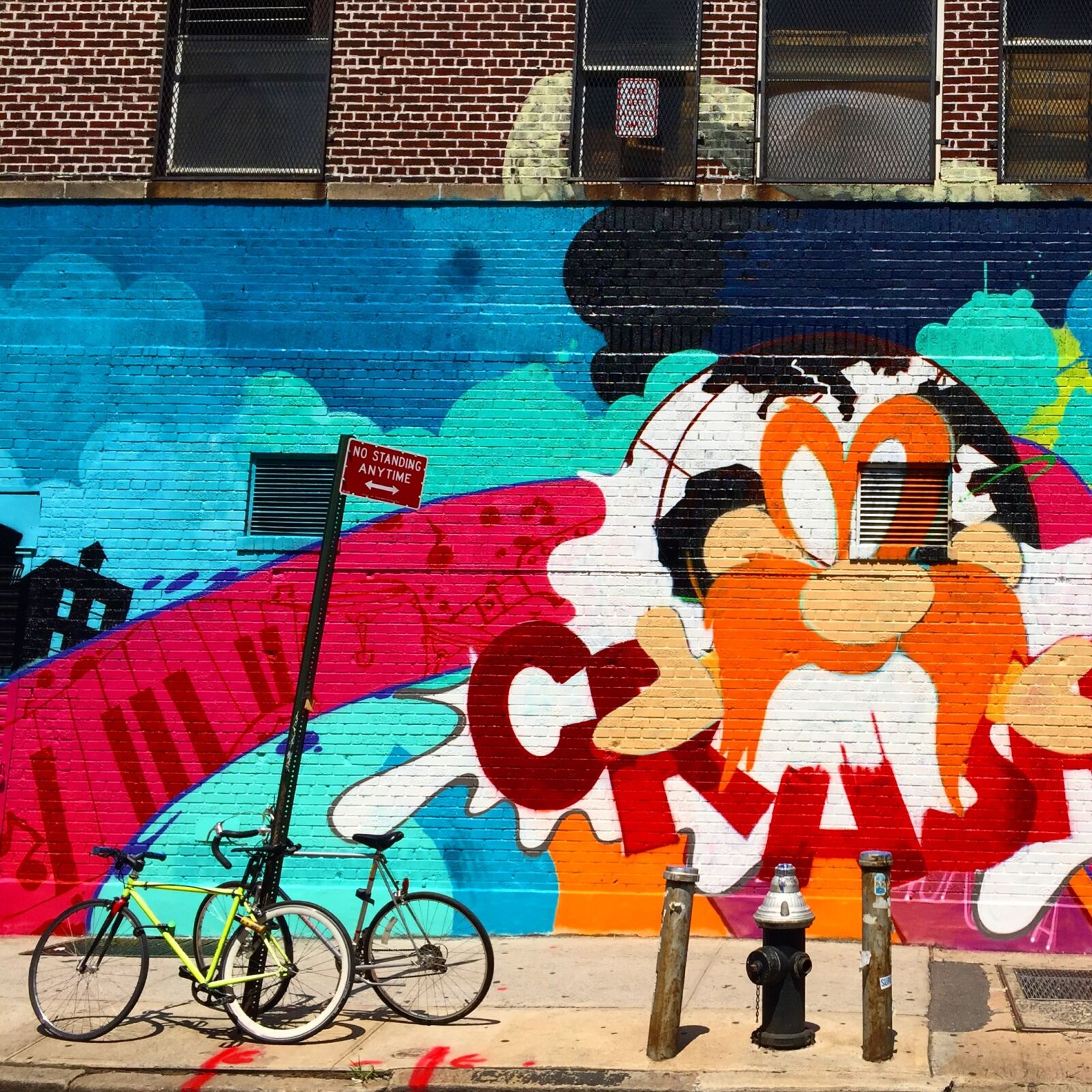 Apple iPhone 6 sample photo. New york, graffiti, street-art photography