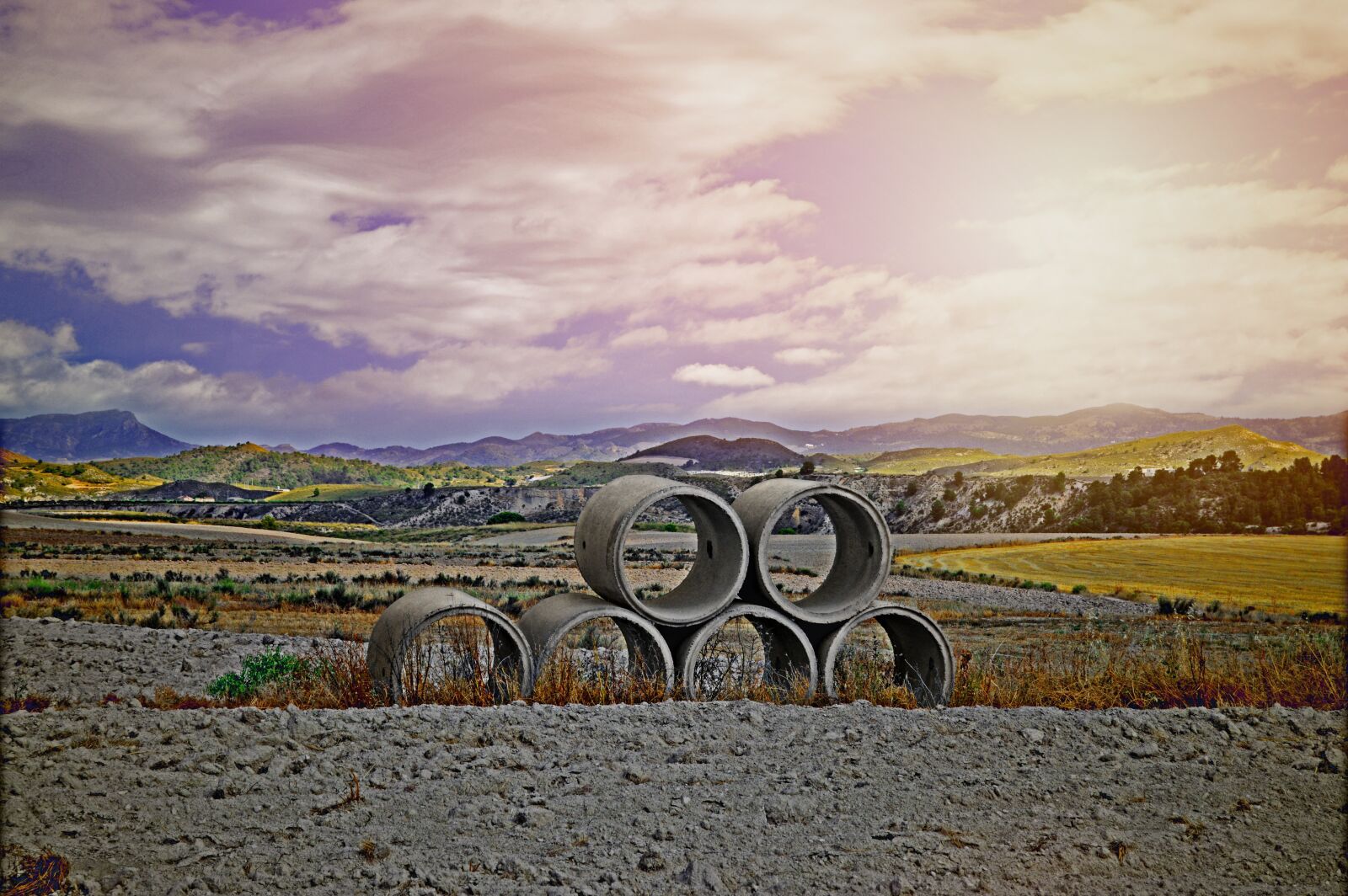 Nikon D3200 sample photo. Landscape, tubes, colors photography