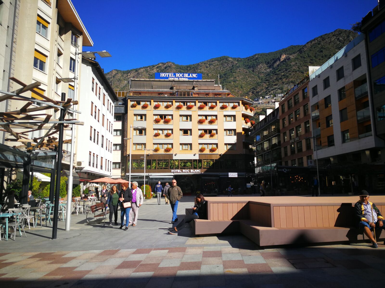 HUAWEI Mate 9 sample photo. Views, andorra, hotel photography