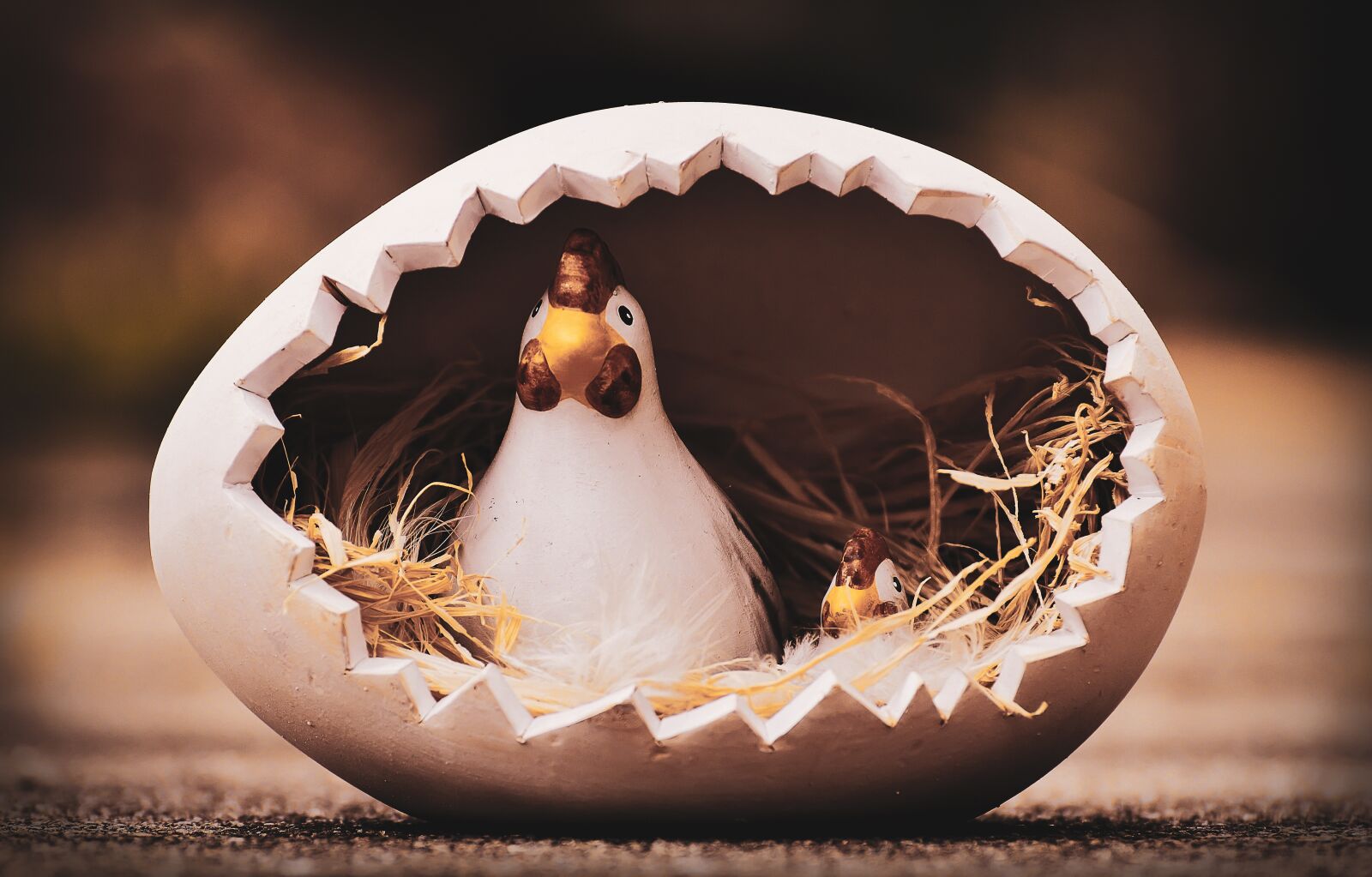 Nikon D3200 sample photo. Easter, chickens, happy easter photography