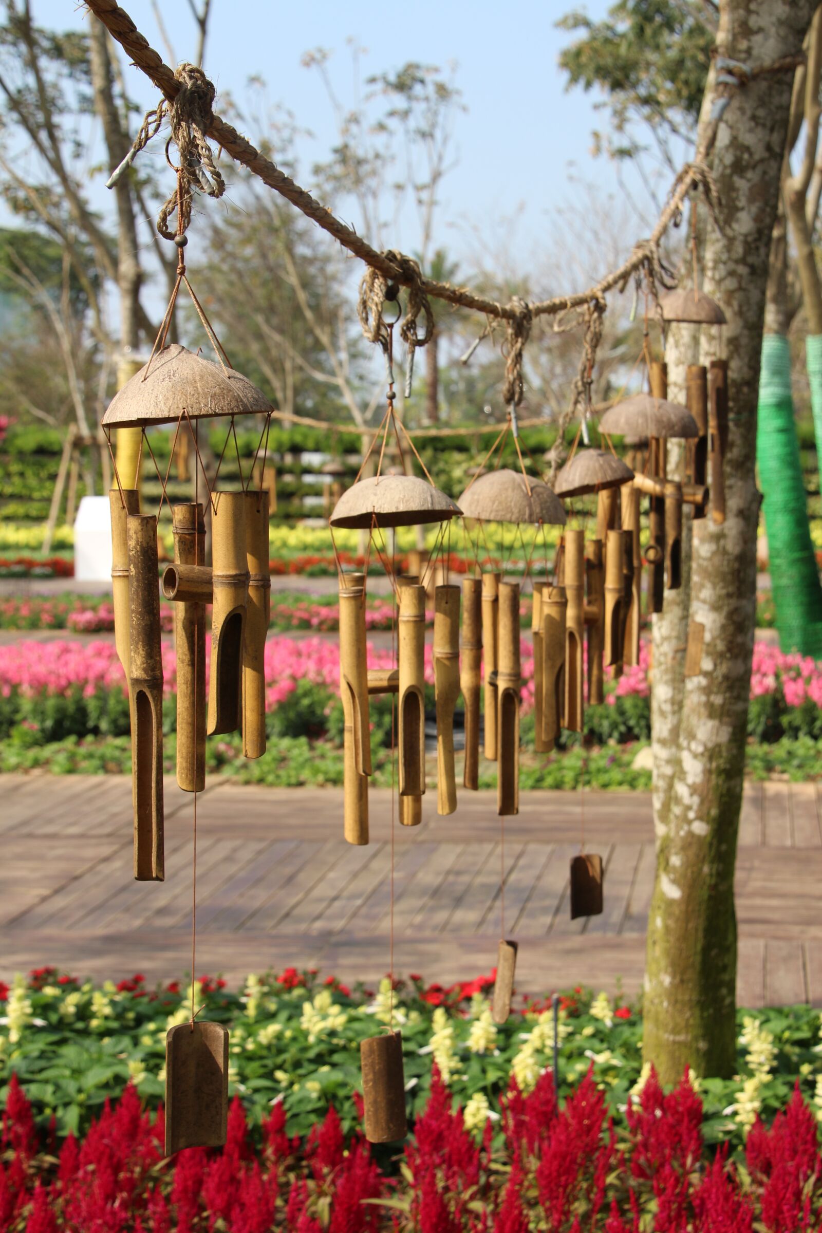 Canon EOS 700D (EOS Rebel T5i / EOS Kiss X7i) sample photo. Wind chimes, bamboo, waipu photography