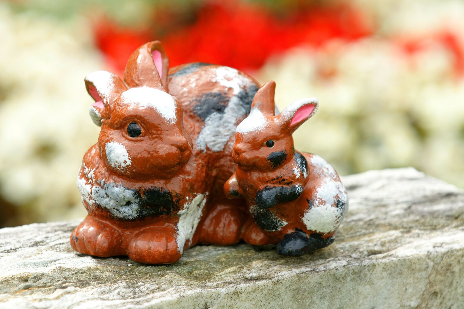 Sony Alpha DSLR-A700 sample photo. Rabbit, harmony, cemetery photography