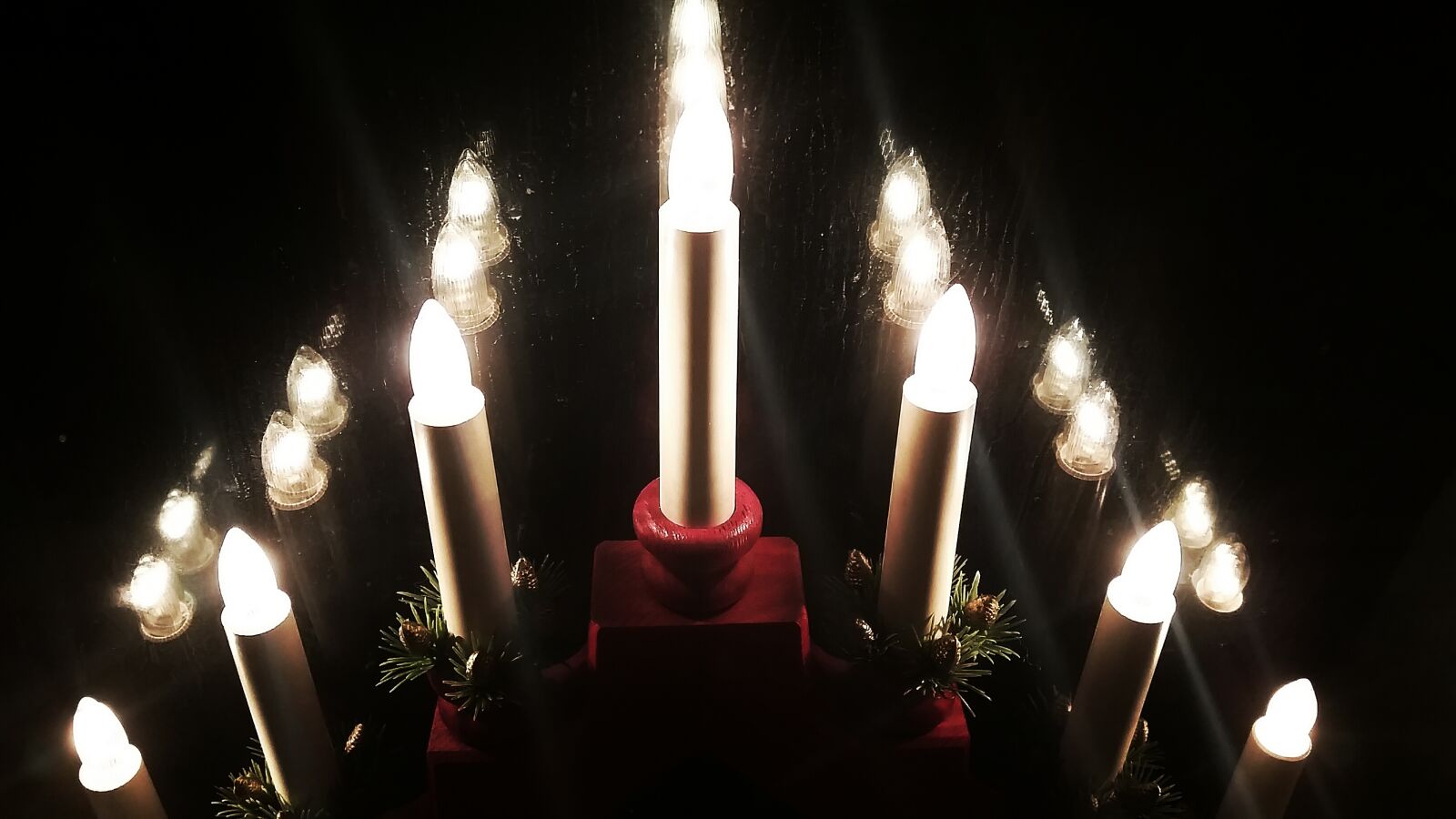 Samsung Galaxy S5 sample photo. Candle, christmas, night, window photography