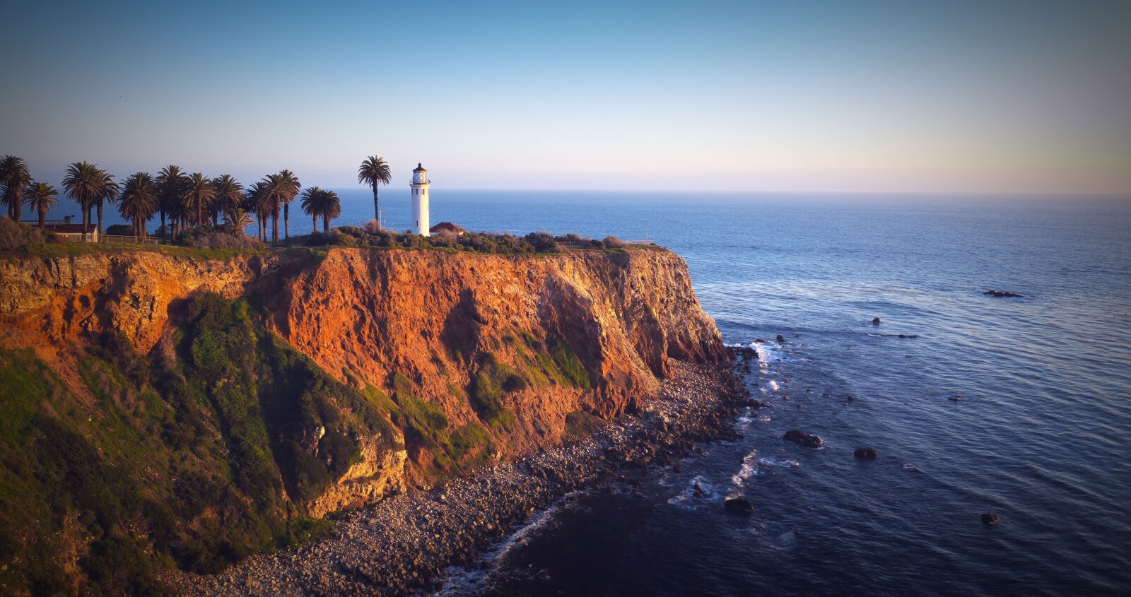 Hasselblad L1D-20c sample photo. Lighthouse, ocean, cliffs photography