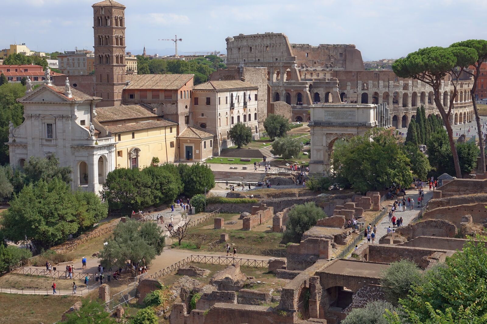 Sony Cyber-shot DSC-RX10 III sample photo. Rome, forum, colosseum photography