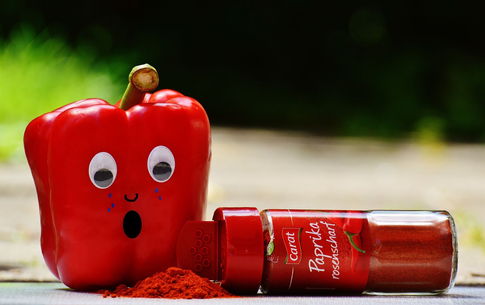 Nikon D3200 sample photo. Paprika, sad, food photography