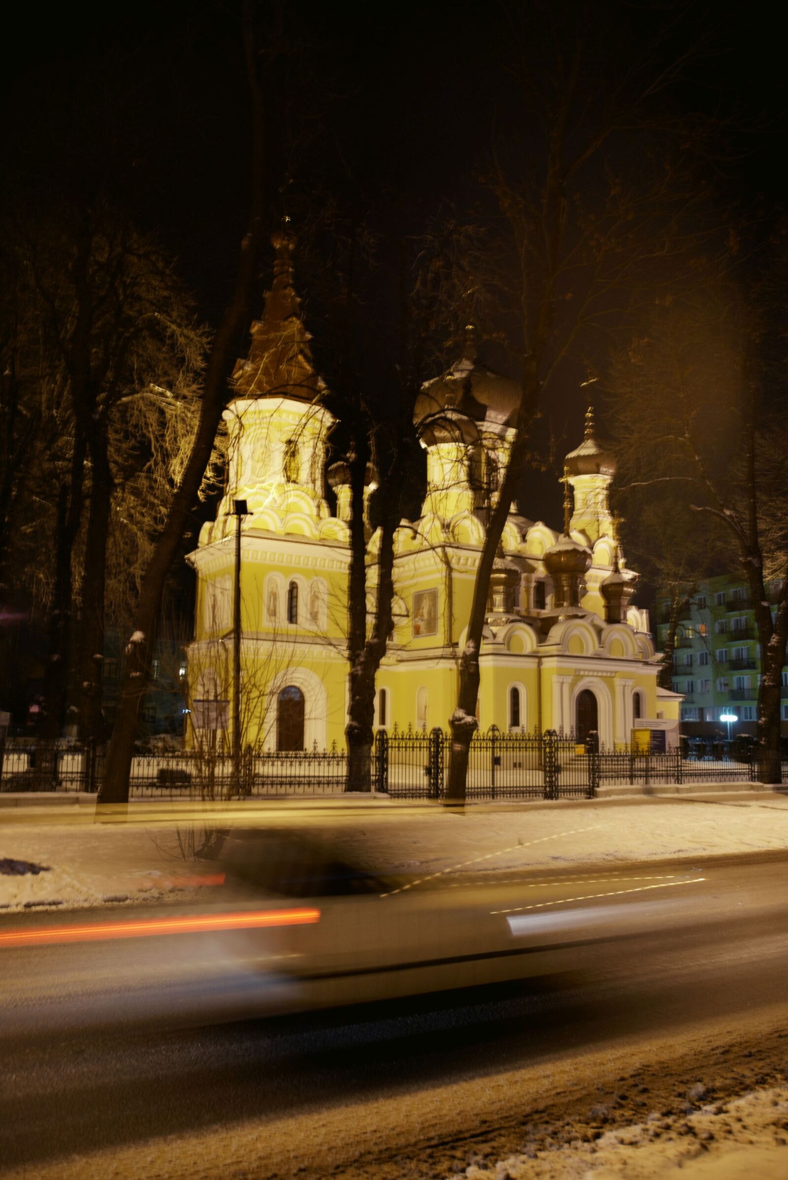 Nikon D610 sample photo. Cerkiew, coldnight, hrubieszow, nikon photography