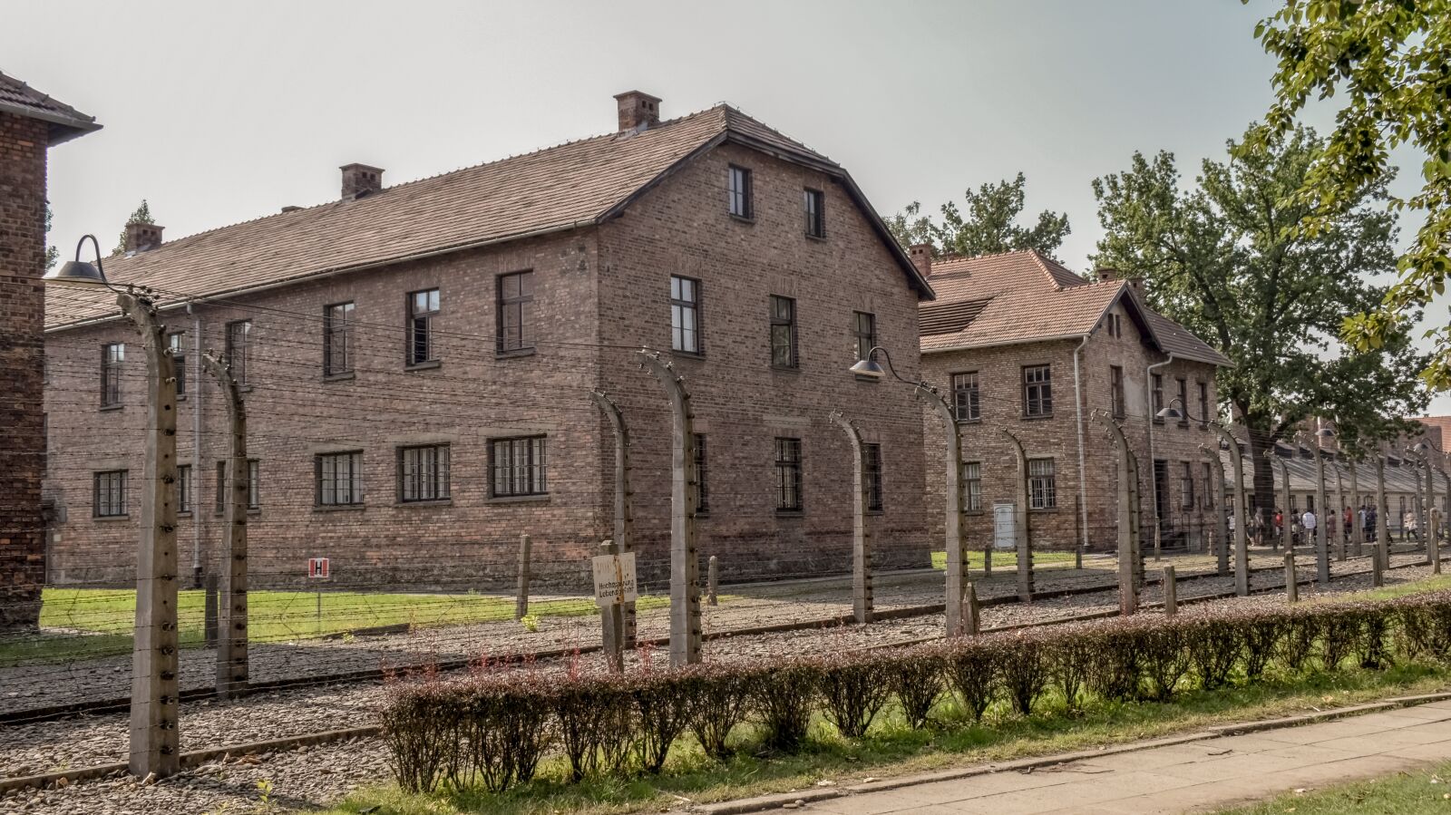 Nikon D3300 sample photo. Auschwitz, concentration camp, buildings photography
