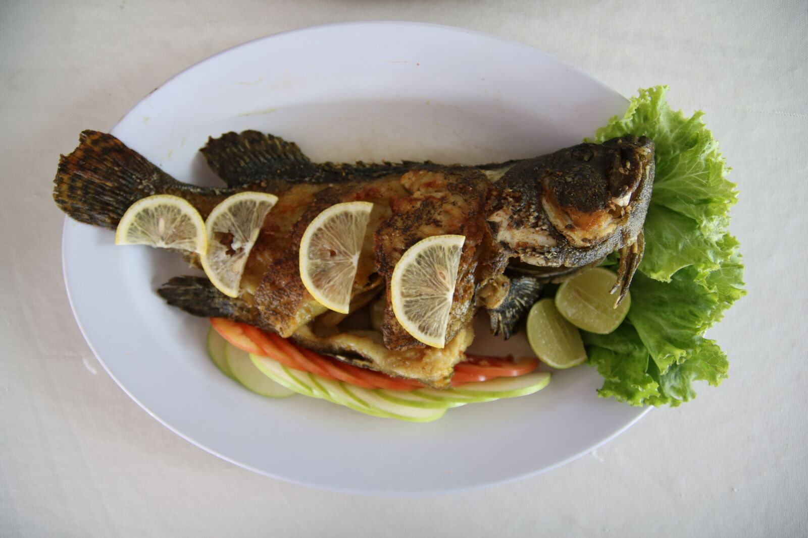Tamron SP AF 17-50mm F2.8 XR Di II LD Aspherical (IF) sample photo. Fish, grill, food photography