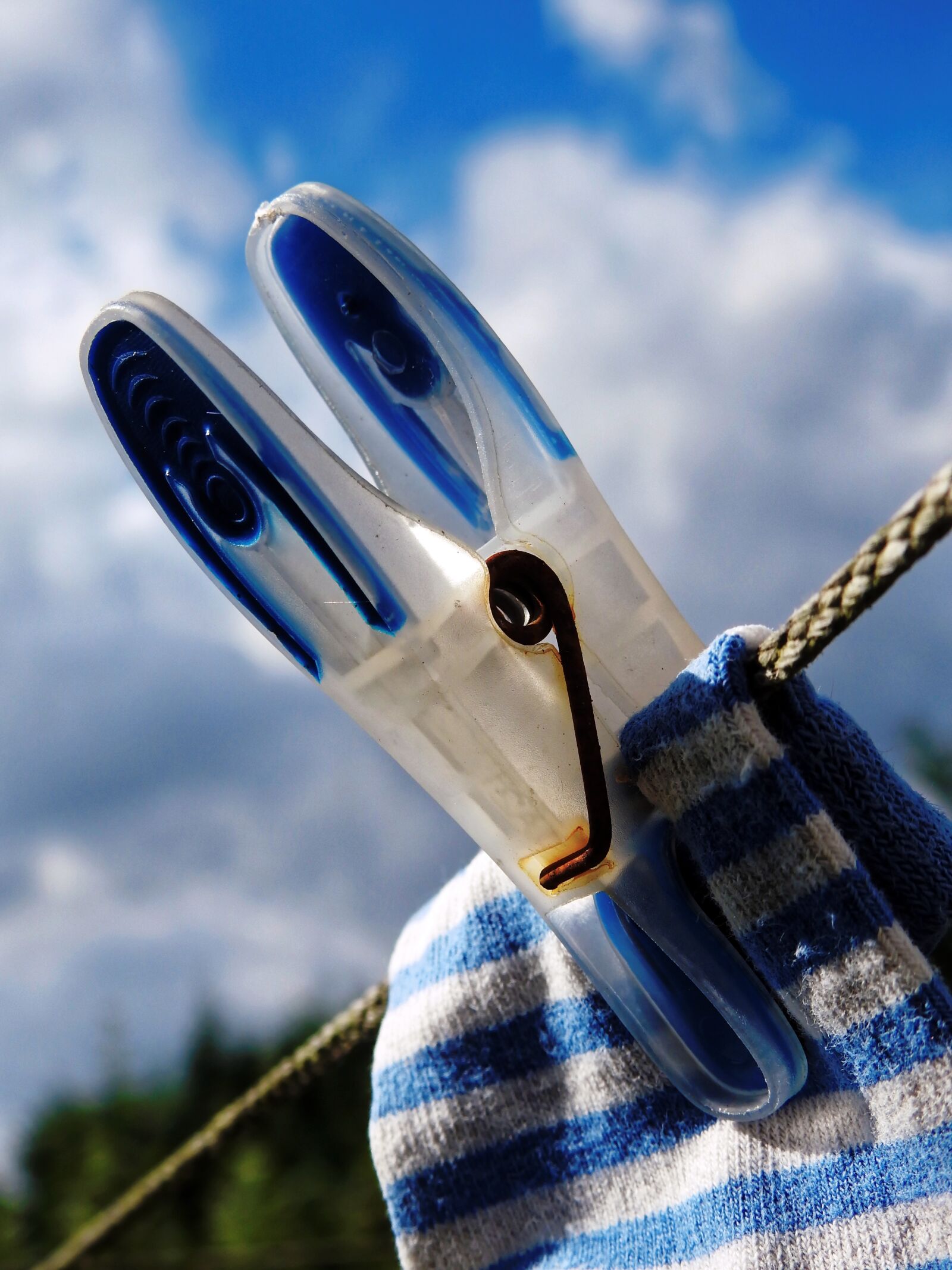 Nikon Coolpix P900 sample photo. Laundry, clothes peg, budget photography