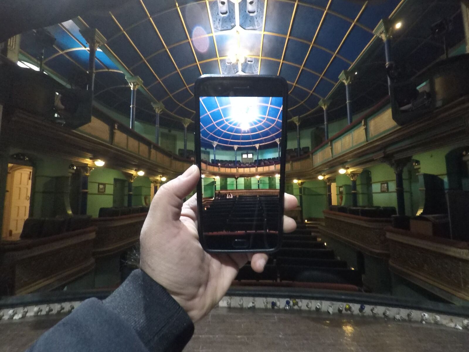 GoPro Hero5 Black sample photo. Mobile photo, hands, smartphone photography