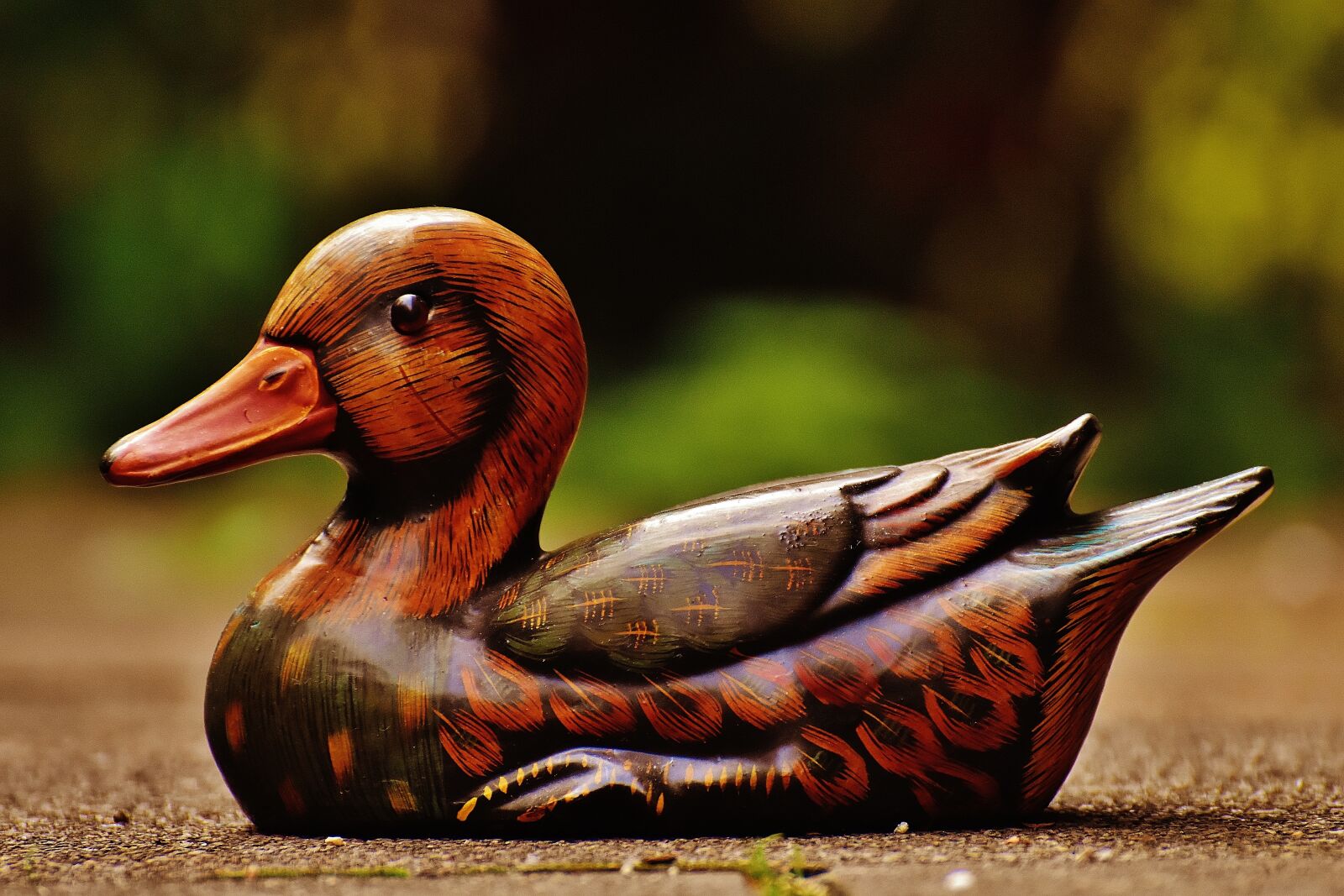 Nikon D7200 sample photo. Duck, deco, figure photography