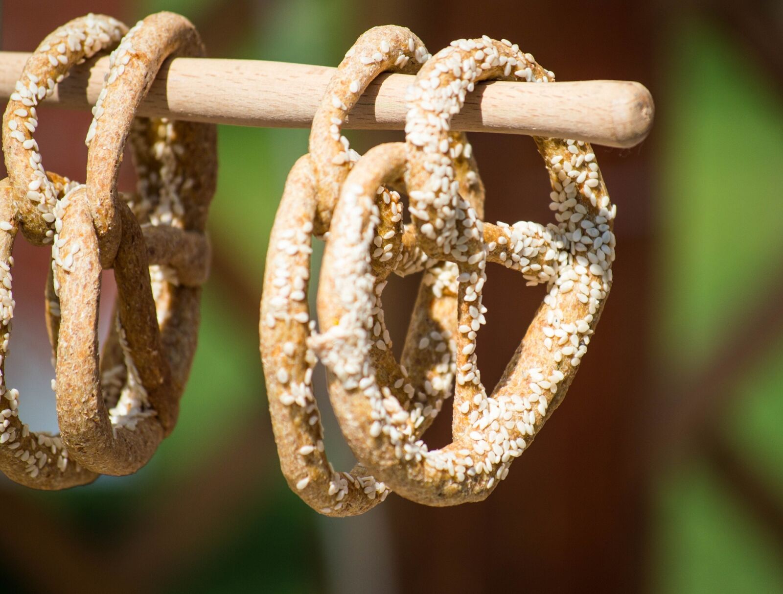 Nikon D3200 sample photo. Pretzels, fresh, german photography
