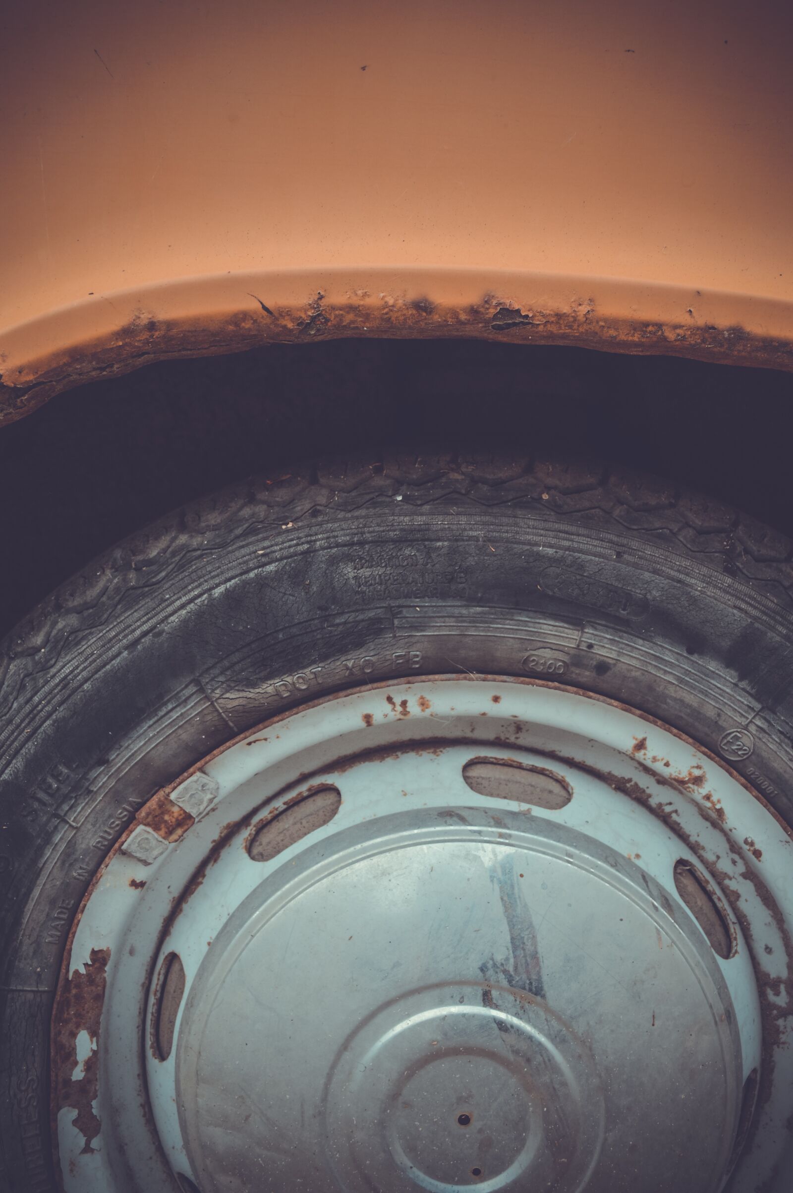 Nikon D3200 sample photo. Lada, kopek, retro cars photography