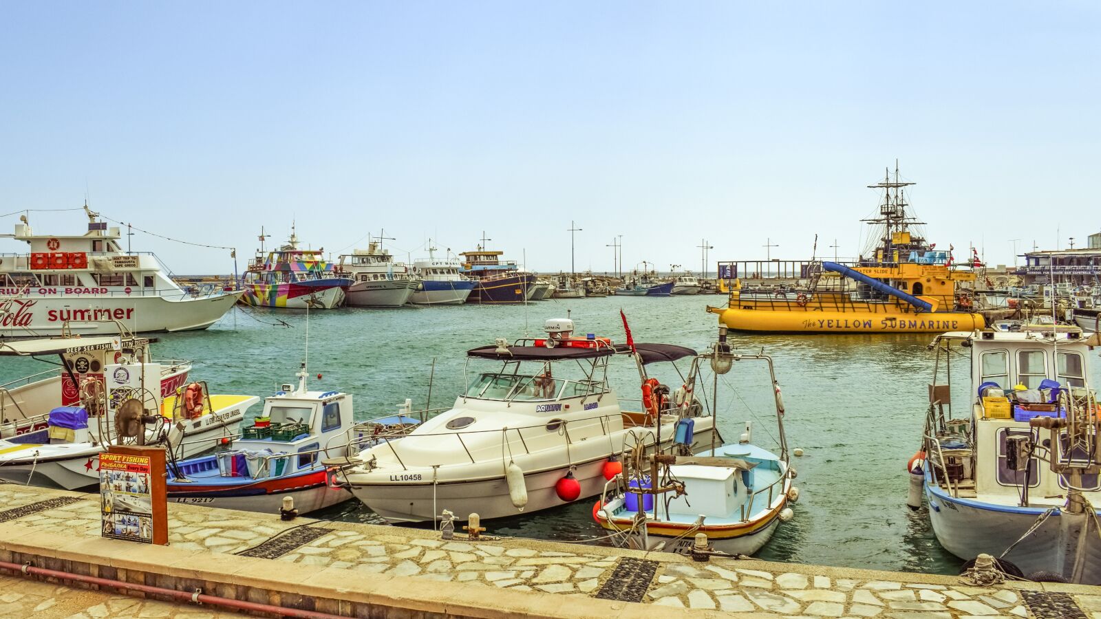 Nikon D3300 sample photo. Cyprus, ayia napa, port photography