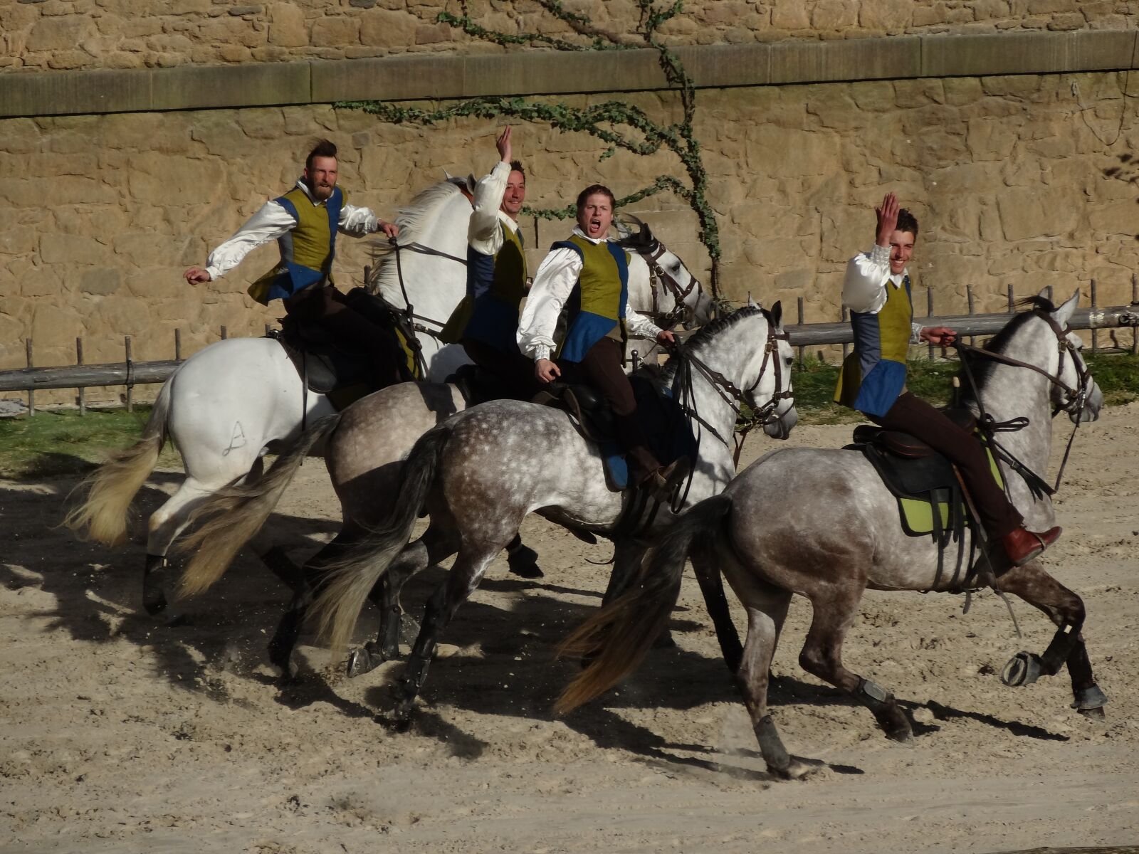 Sony Cyber-shot DSC-HX20V sample photo. Riders, horses, horseback photography