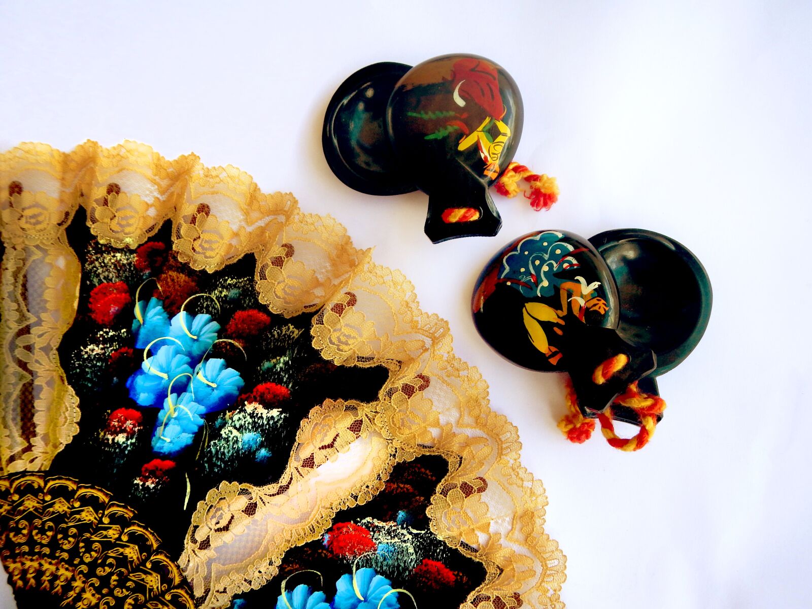 Nikon Coolpix AW110 sample photo. Castanets, fan, flamenco photography
