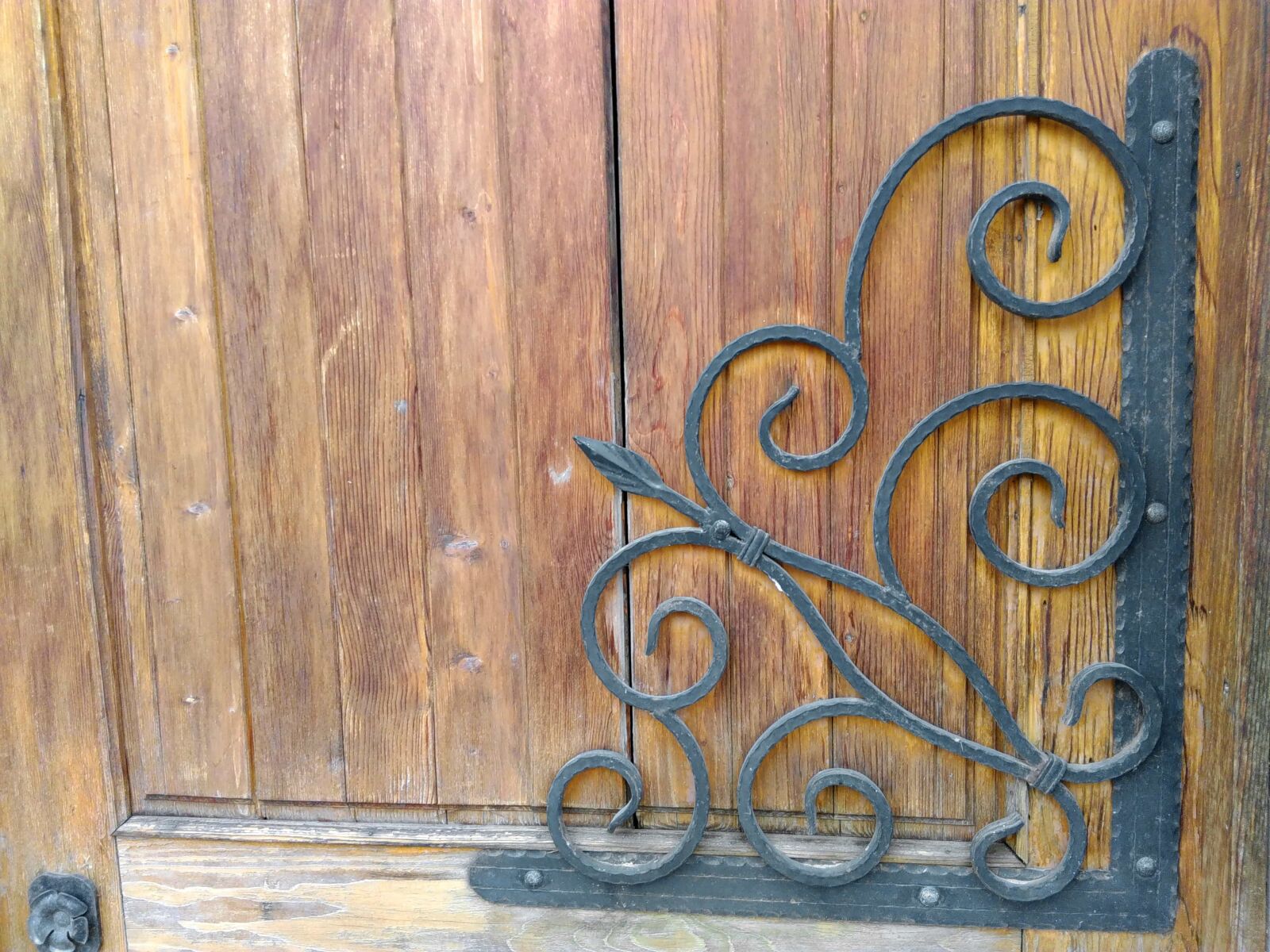 Lenovo S60-A sample photo. Gate, old, wood, entrance photography