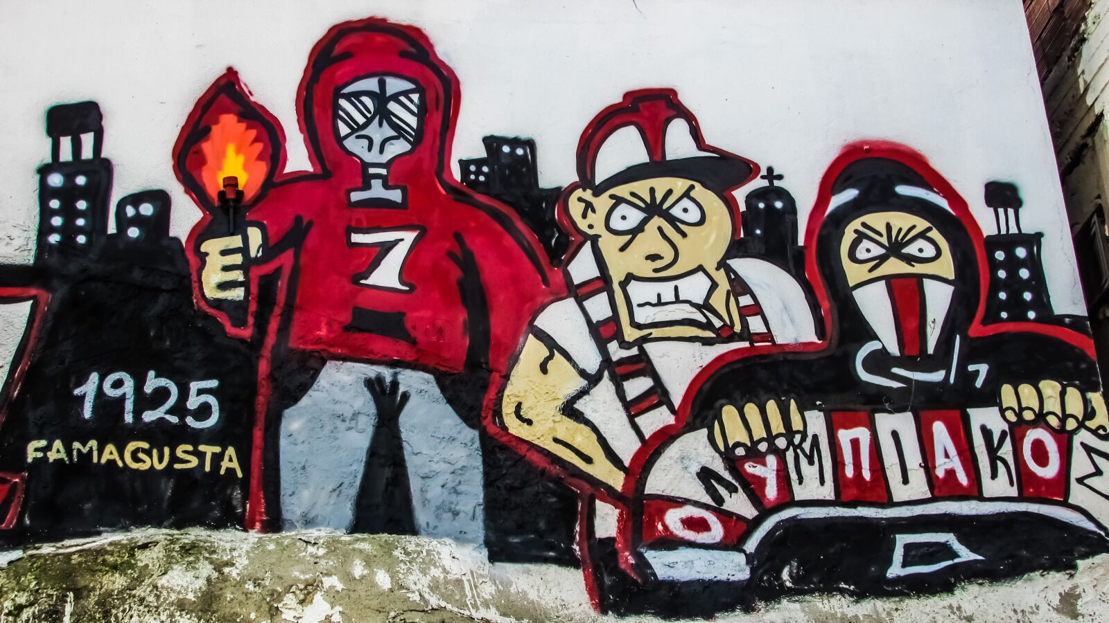 Canon PowerShot SX400 IS sample photo. Cyprus, paralimni, graffiti photography