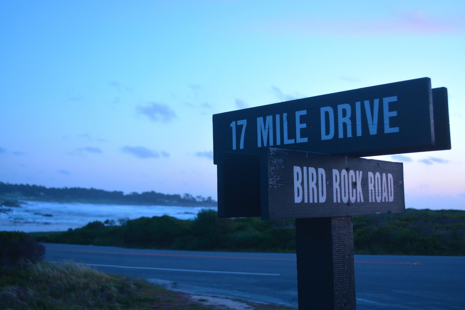Nikon D5200 sample photo. Pacific, grove, road photography