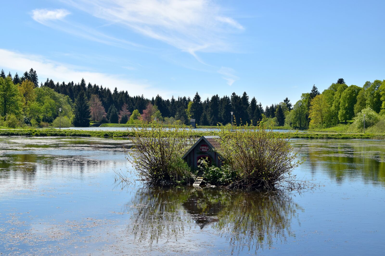 Nikon D5300 sample photo. Landscape, pond, entenhaus photography